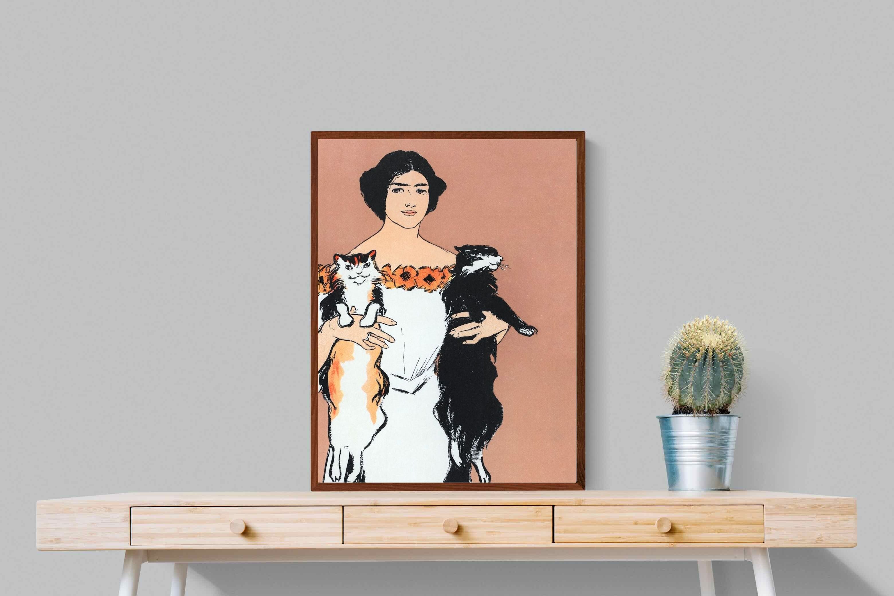 Pixalot ® Woman Holding Cats