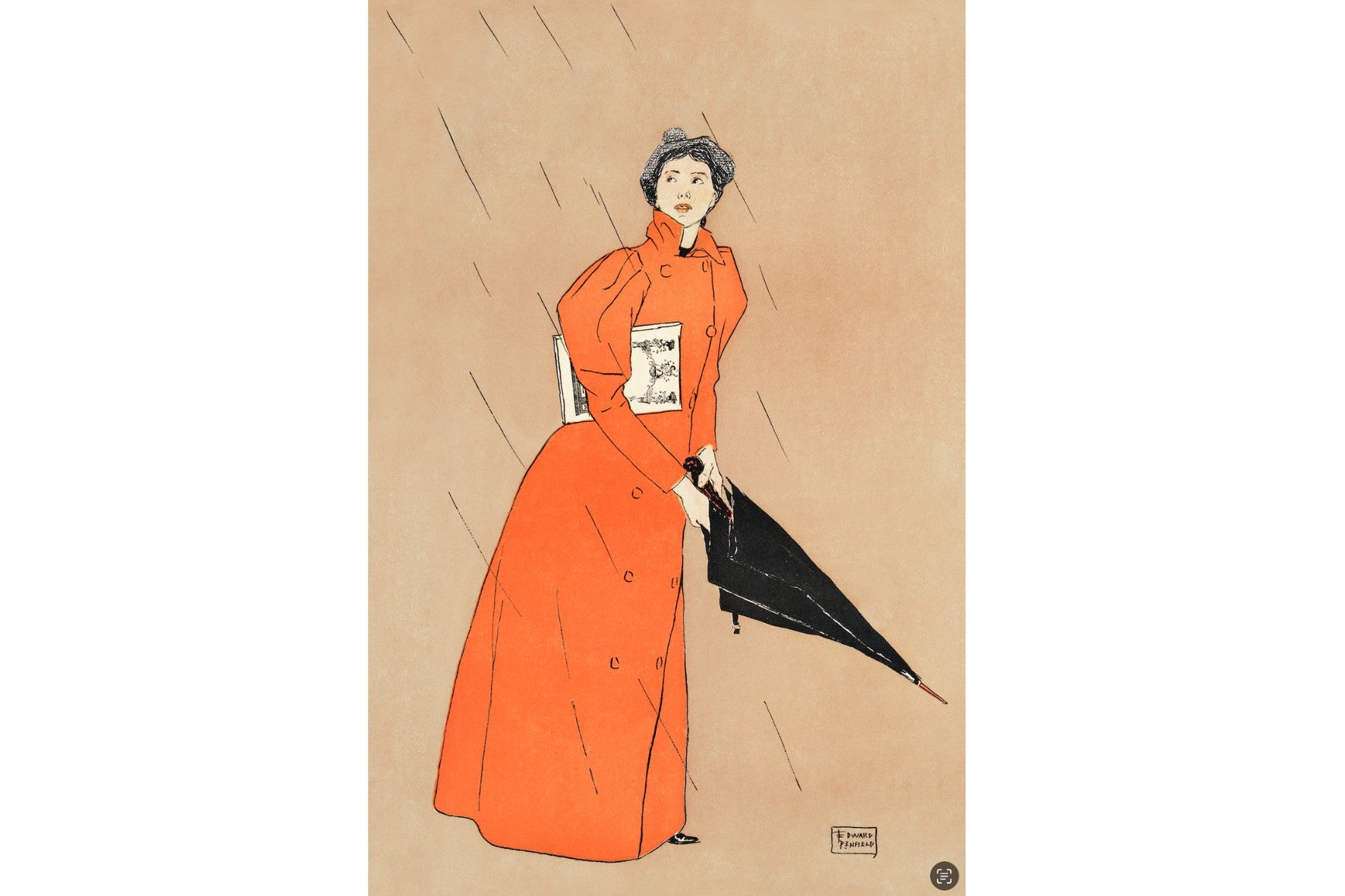 Woman Holding Umbrella