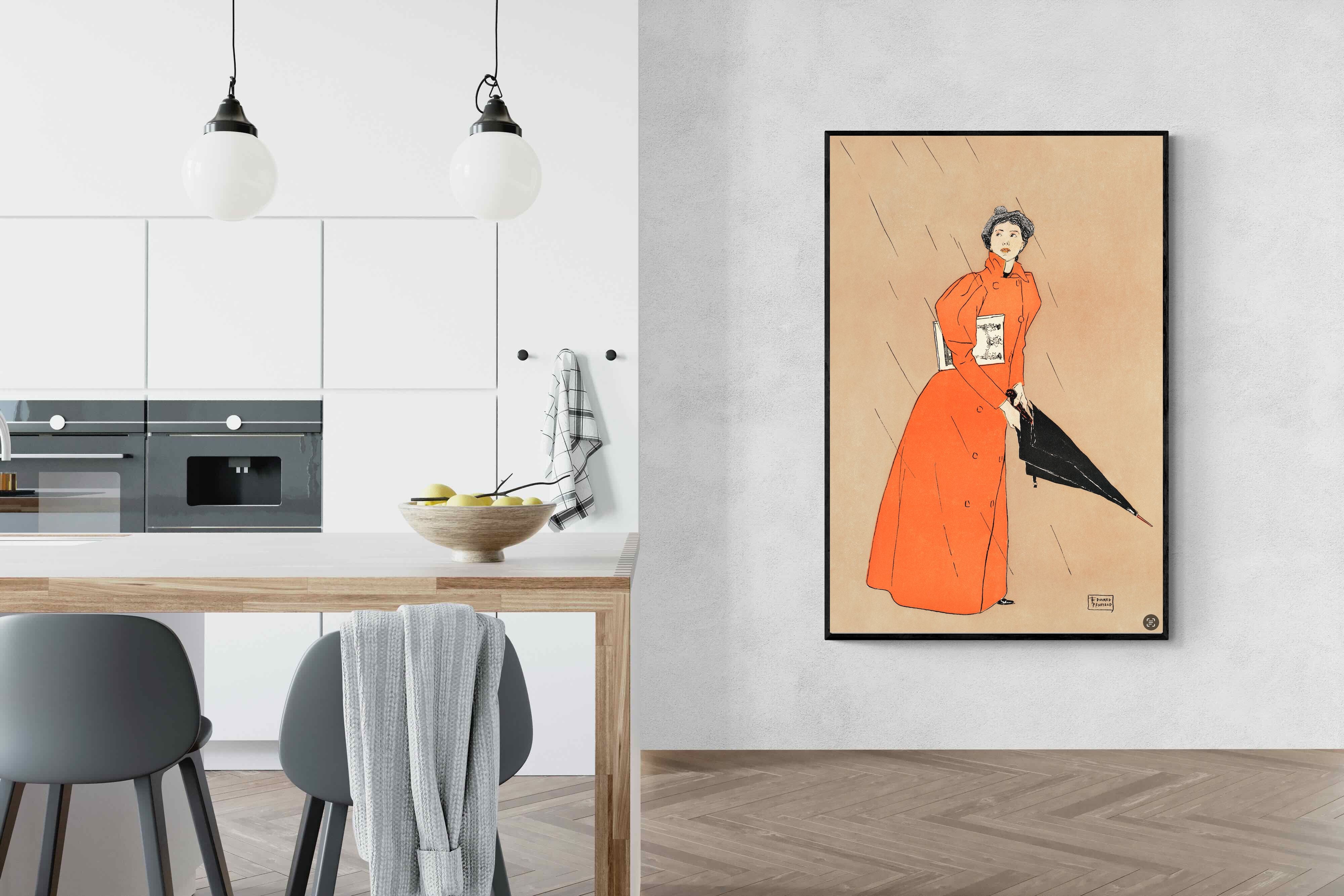 Pixalot Woman Holding Umbrella