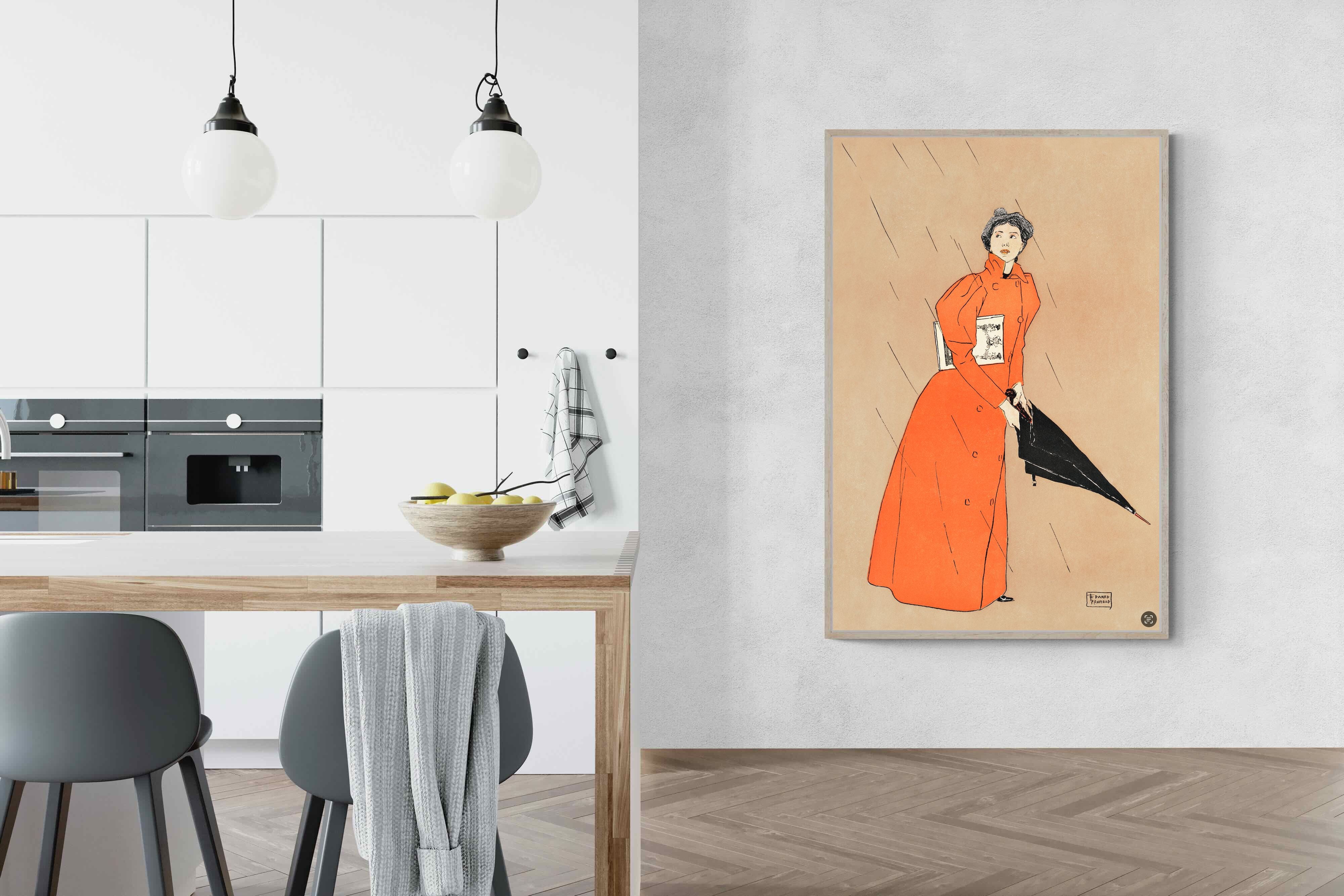 Pixalot Woman Holding Umbrella