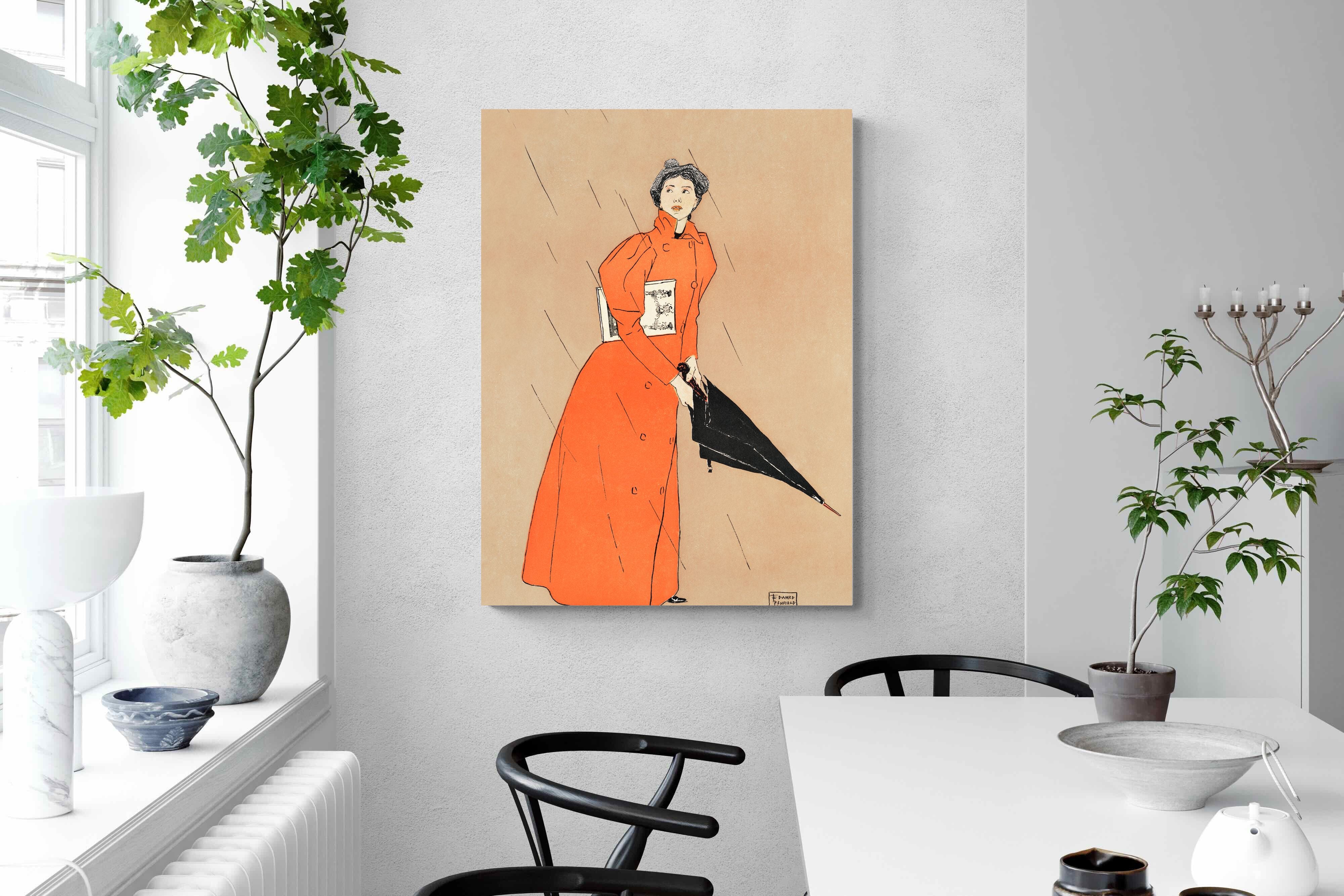 Pixalot Woman Holding Umbrella