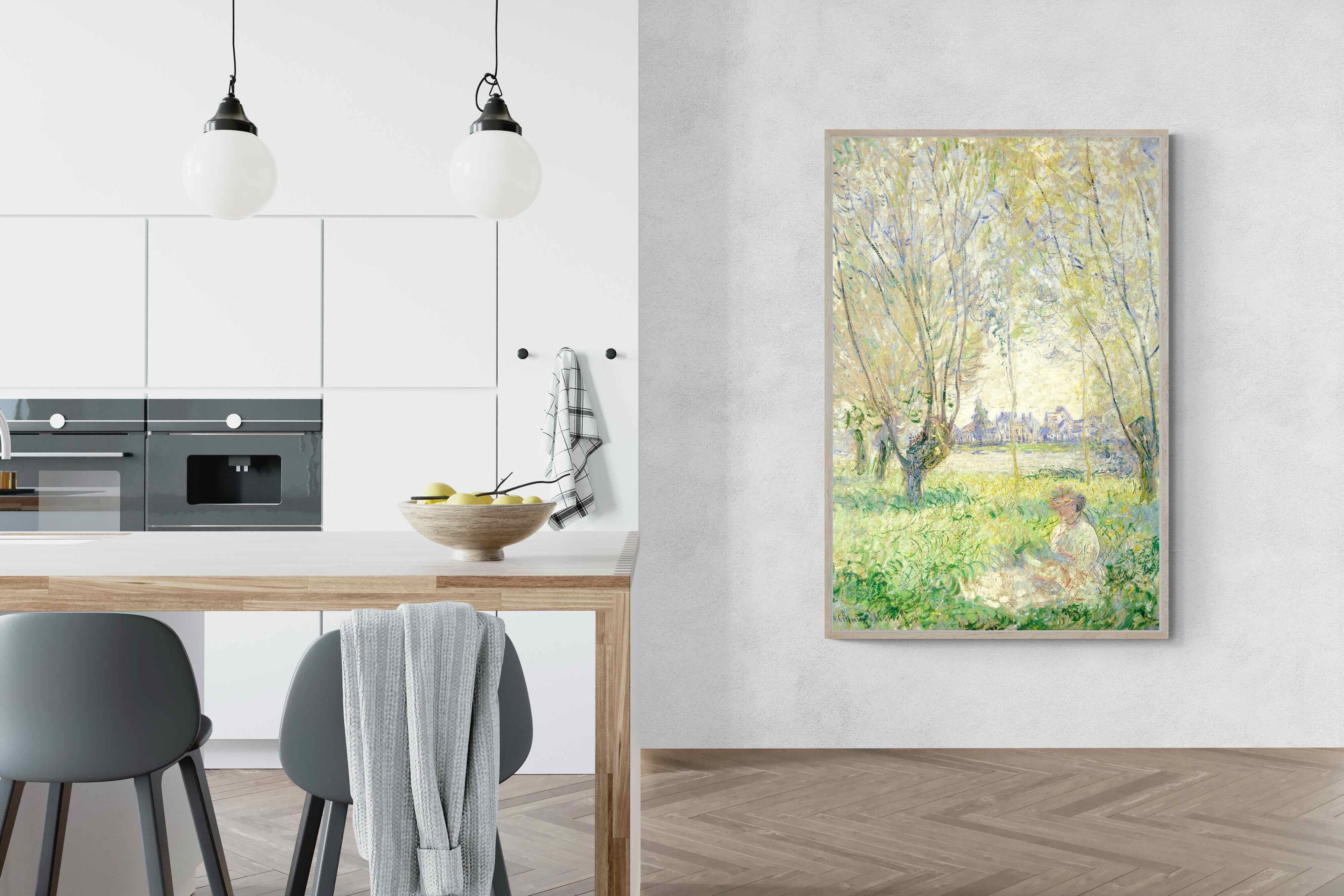 Pixalot ® Woman Seated under the Willows