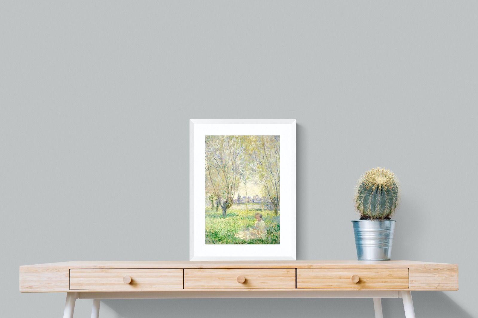 Pixalot ® Woman Seated under the Willows