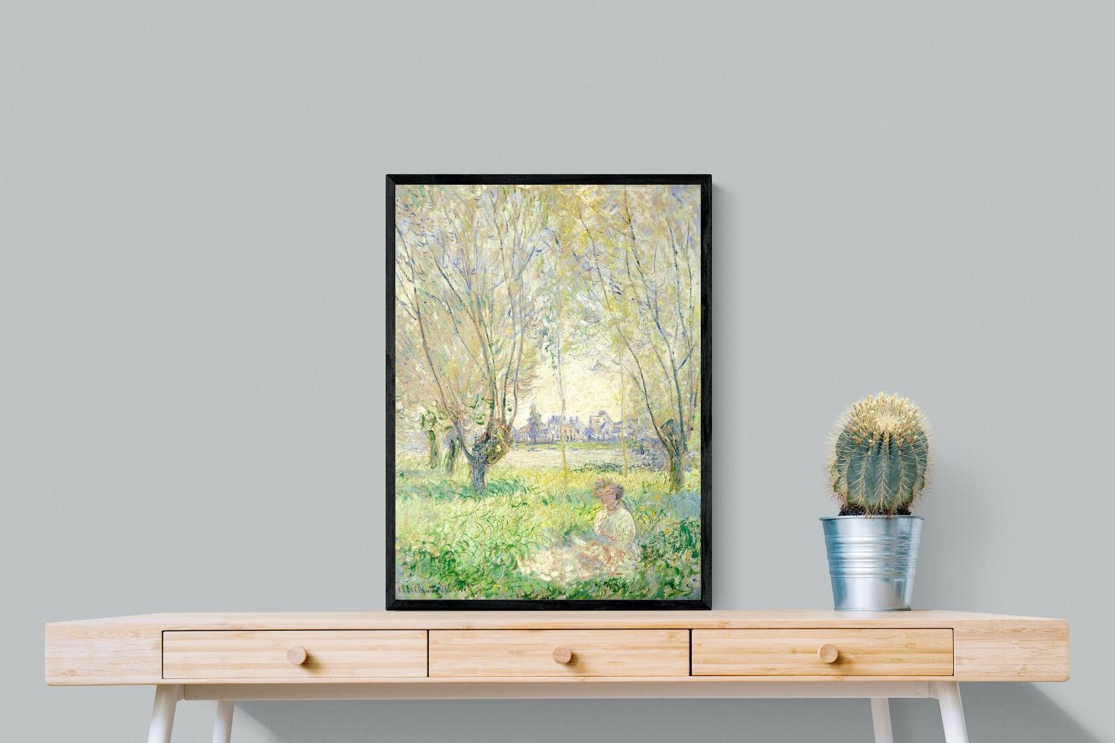 Pixalot ® Woman Seated under the Willows