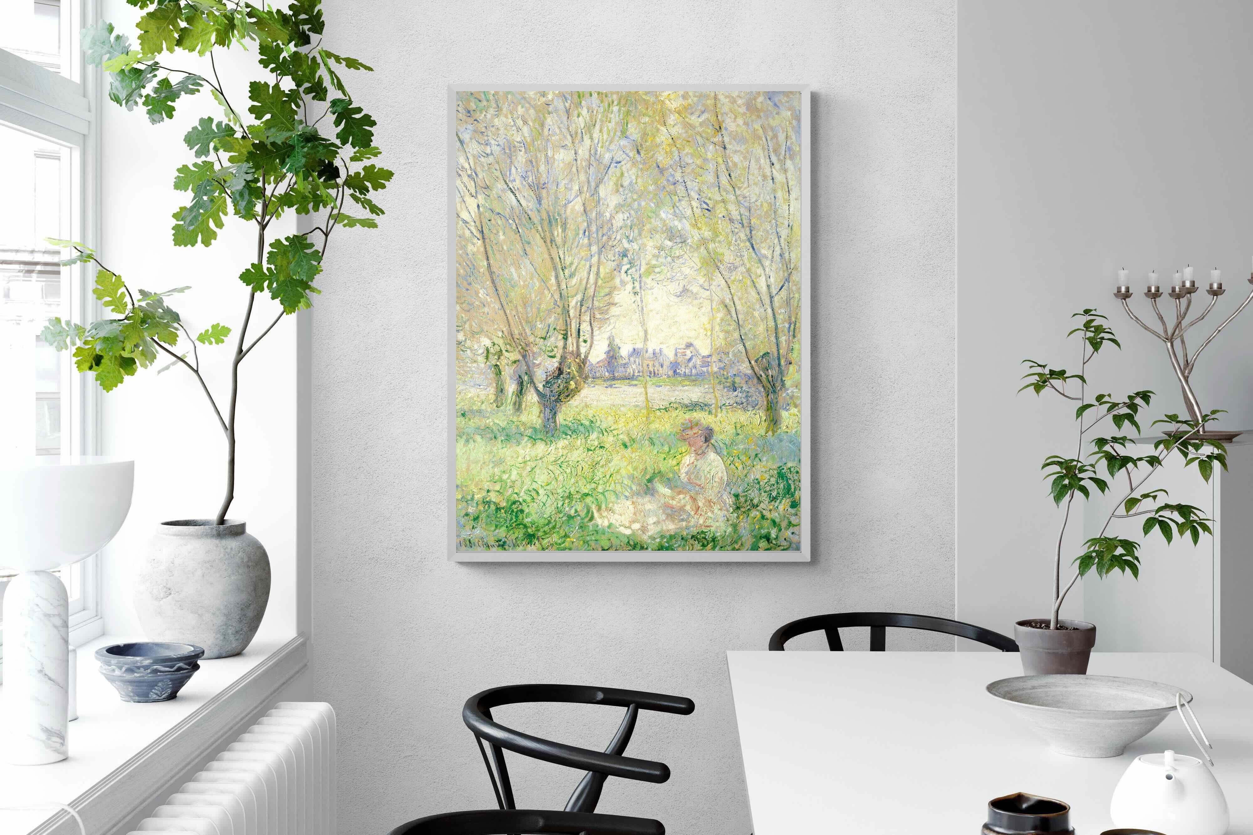 Pixalot ® Woman Seated under the Willows