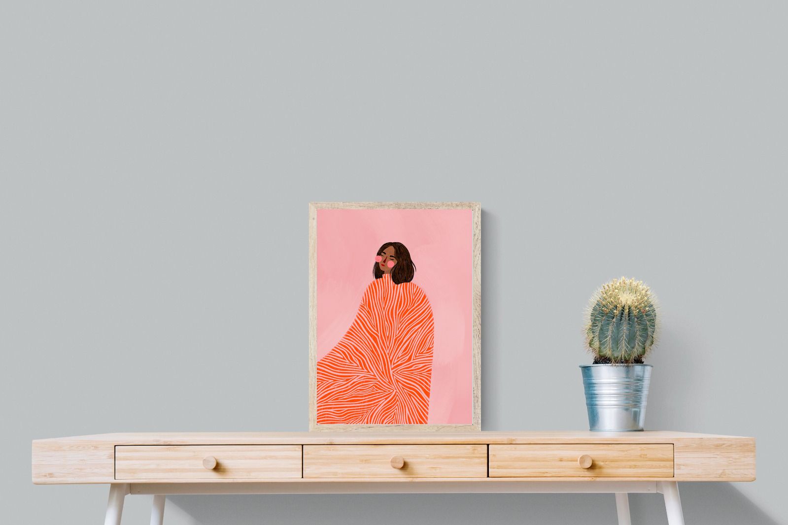 Pixalot Woman With Swirls