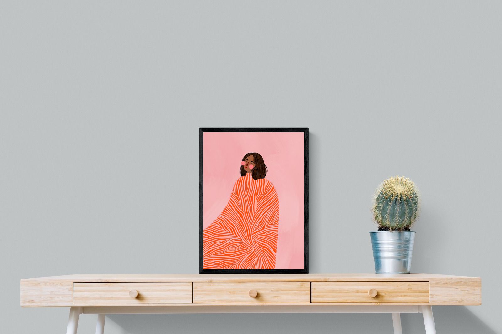 Pixalot Woman With Swirls