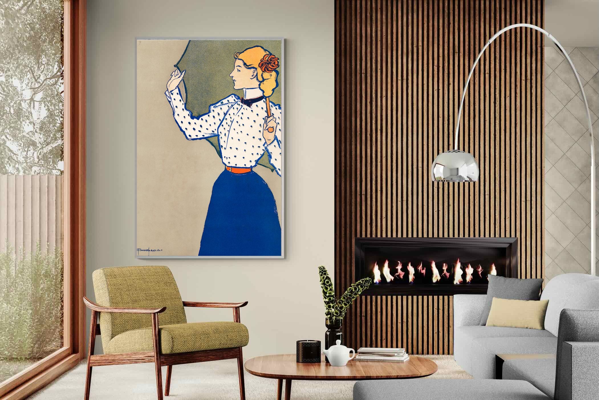 Pixalot Woman With Umbrella