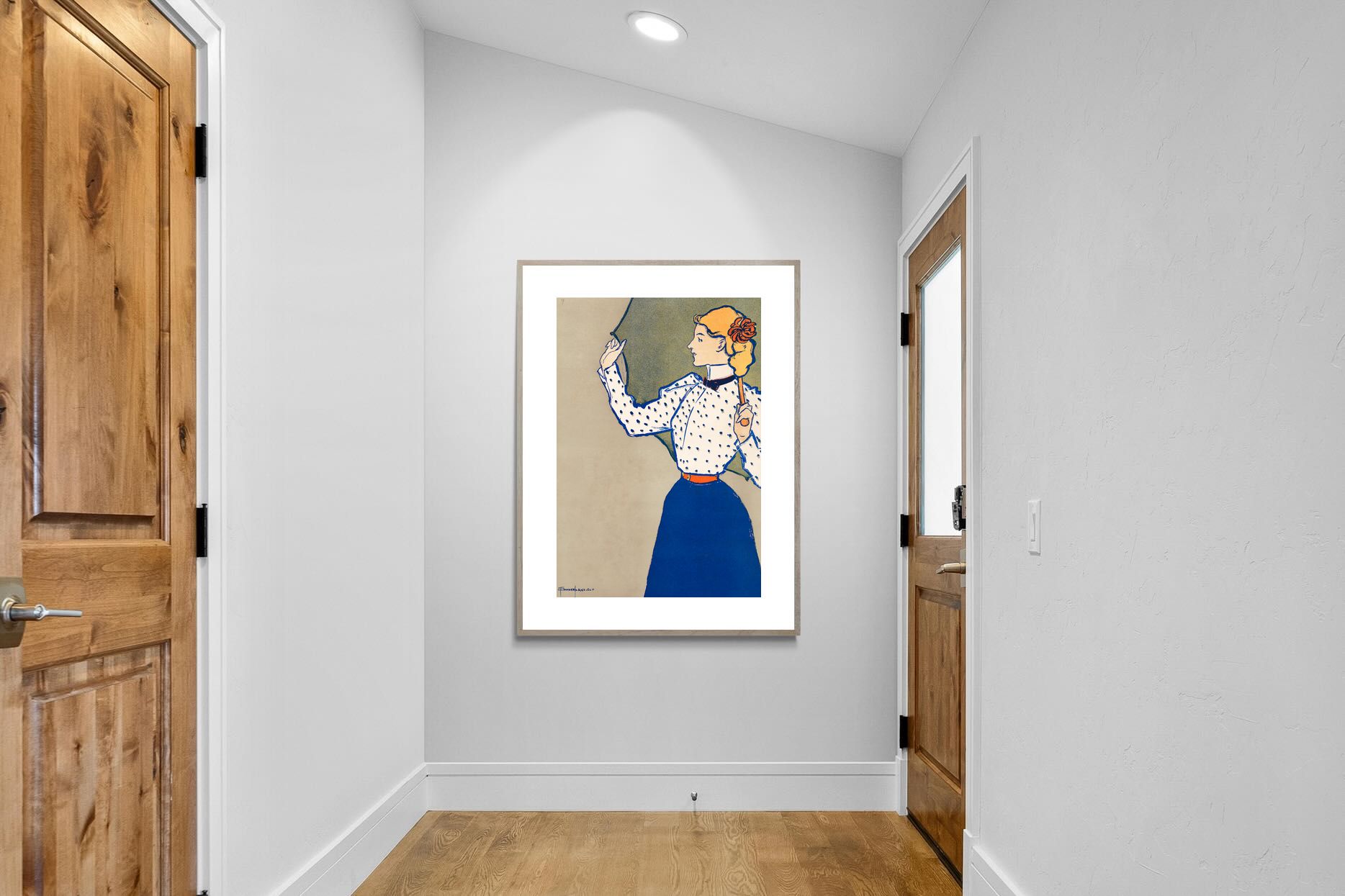 Pixalot Woman With Umbrella