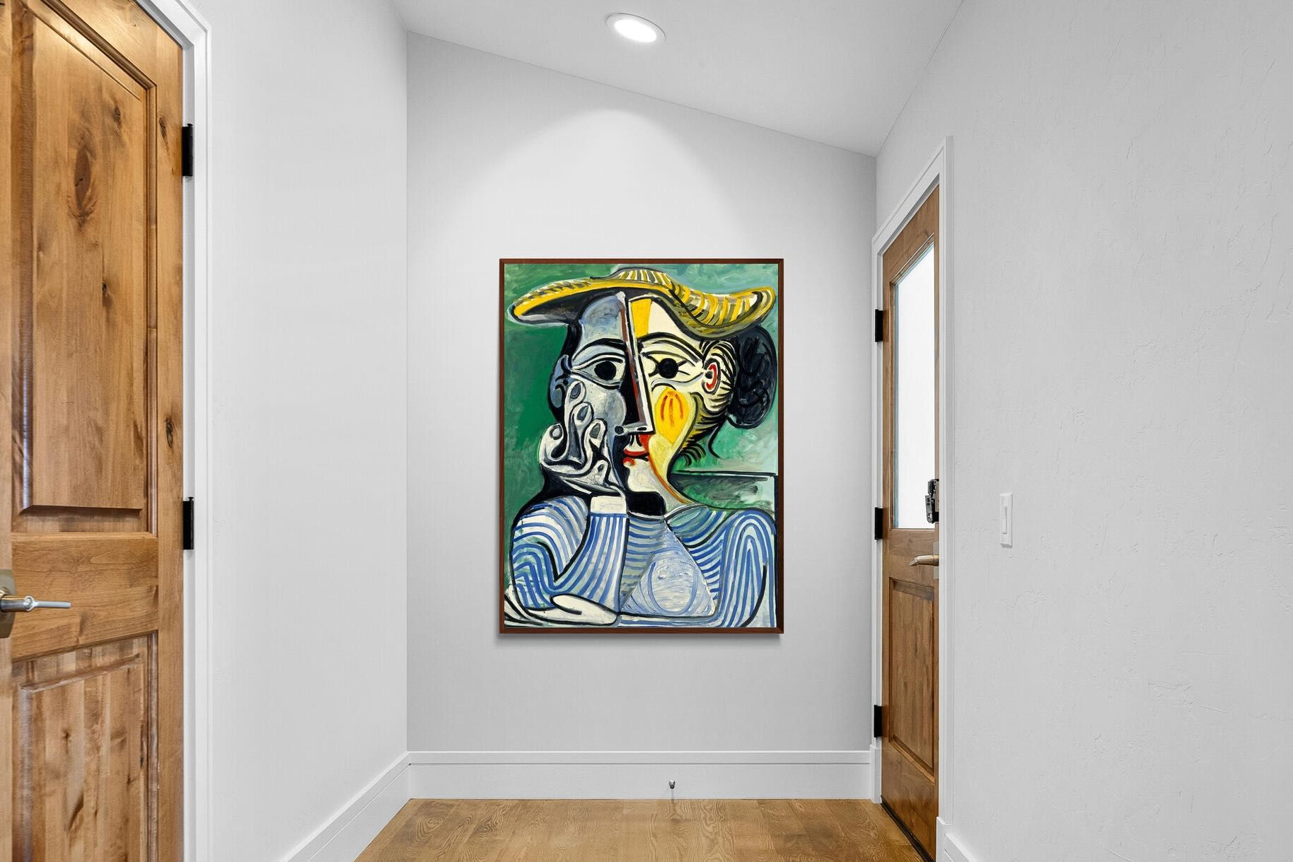 Pixalot Woman With Yellow Hat