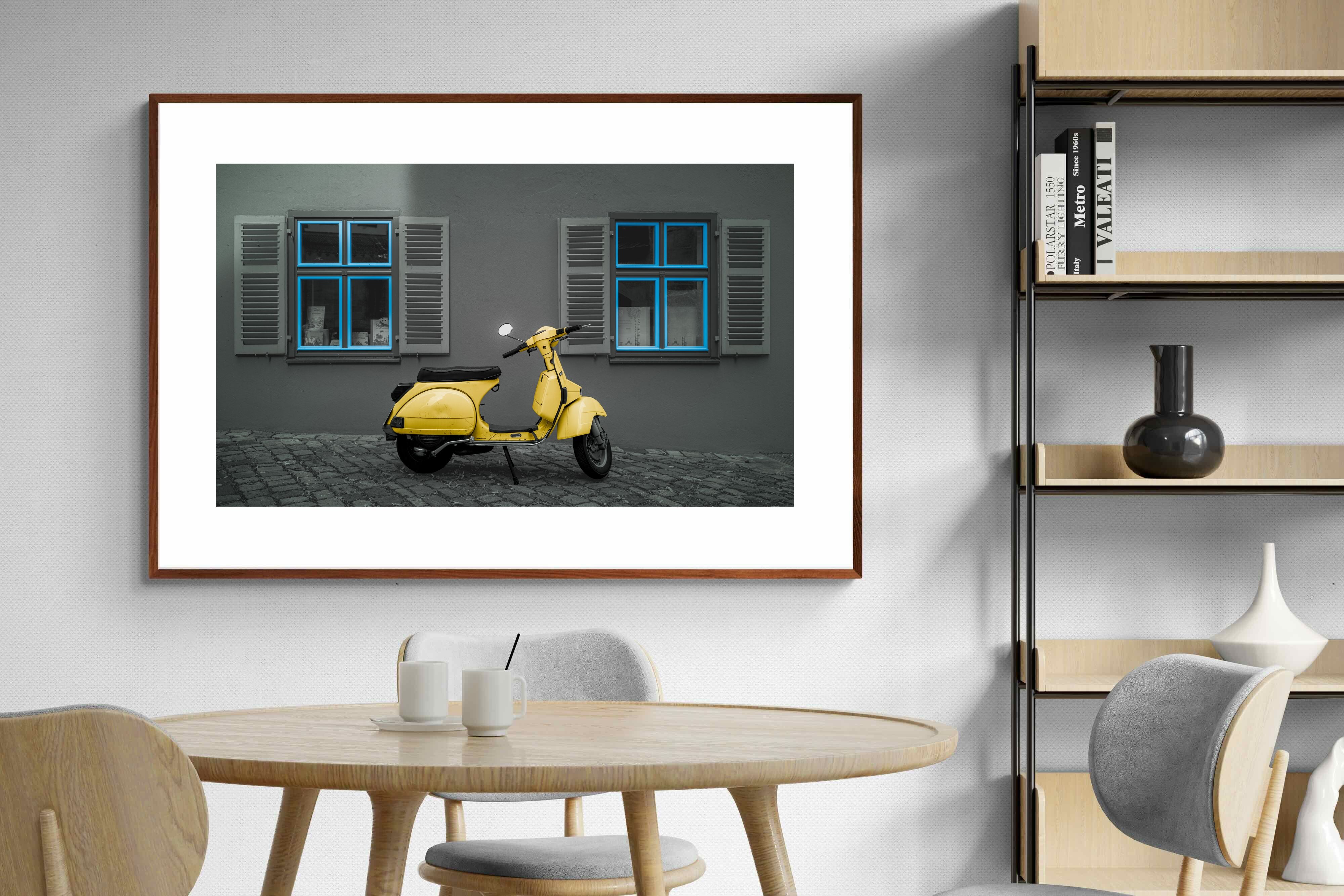 Pixalot Yellow Vespa