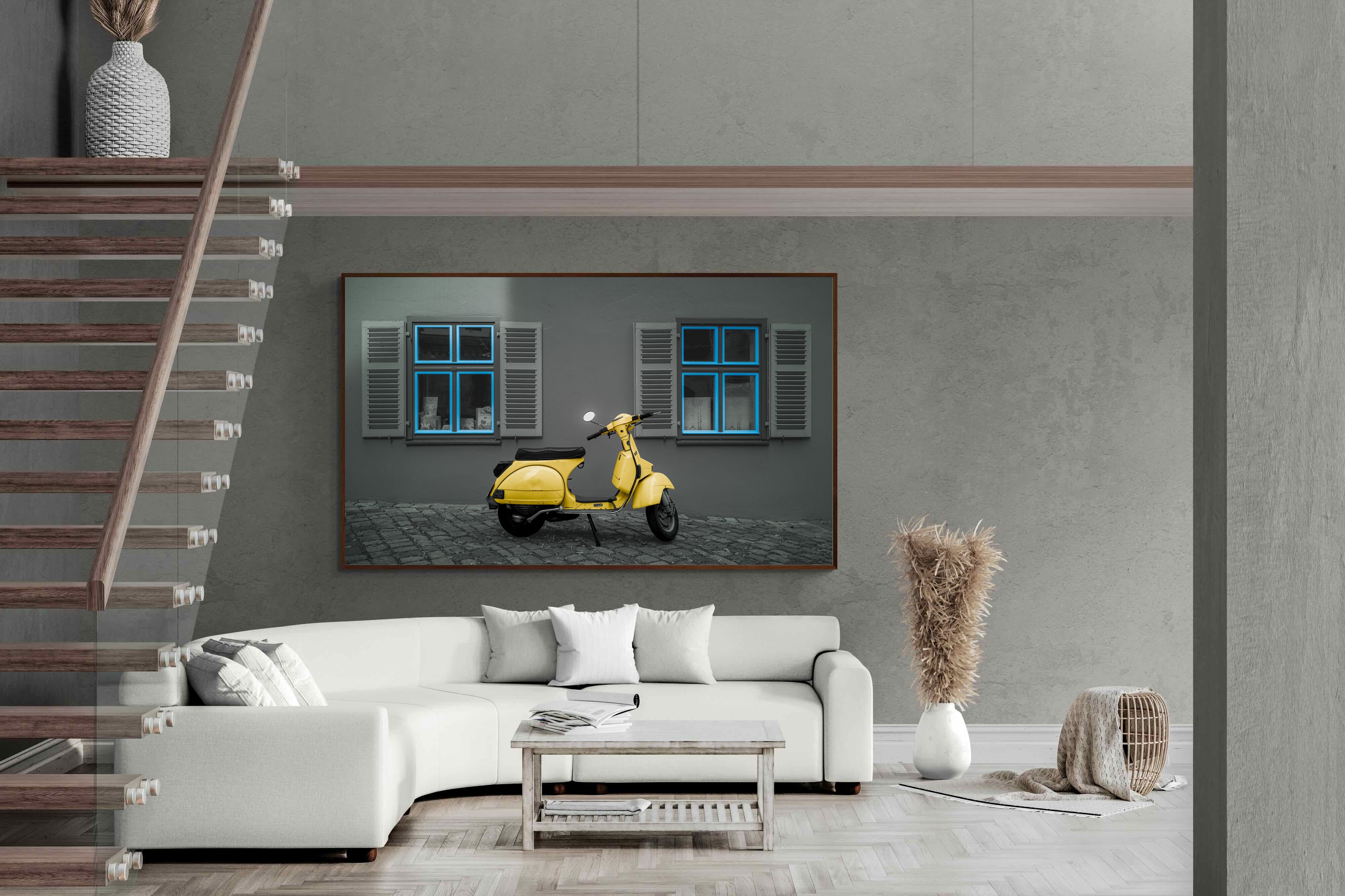 Pixalot Yellow Vespa