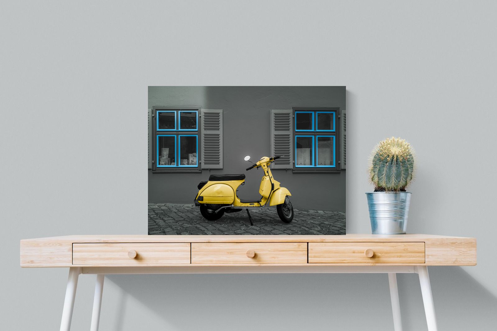 Pixalot Yellow Vespa