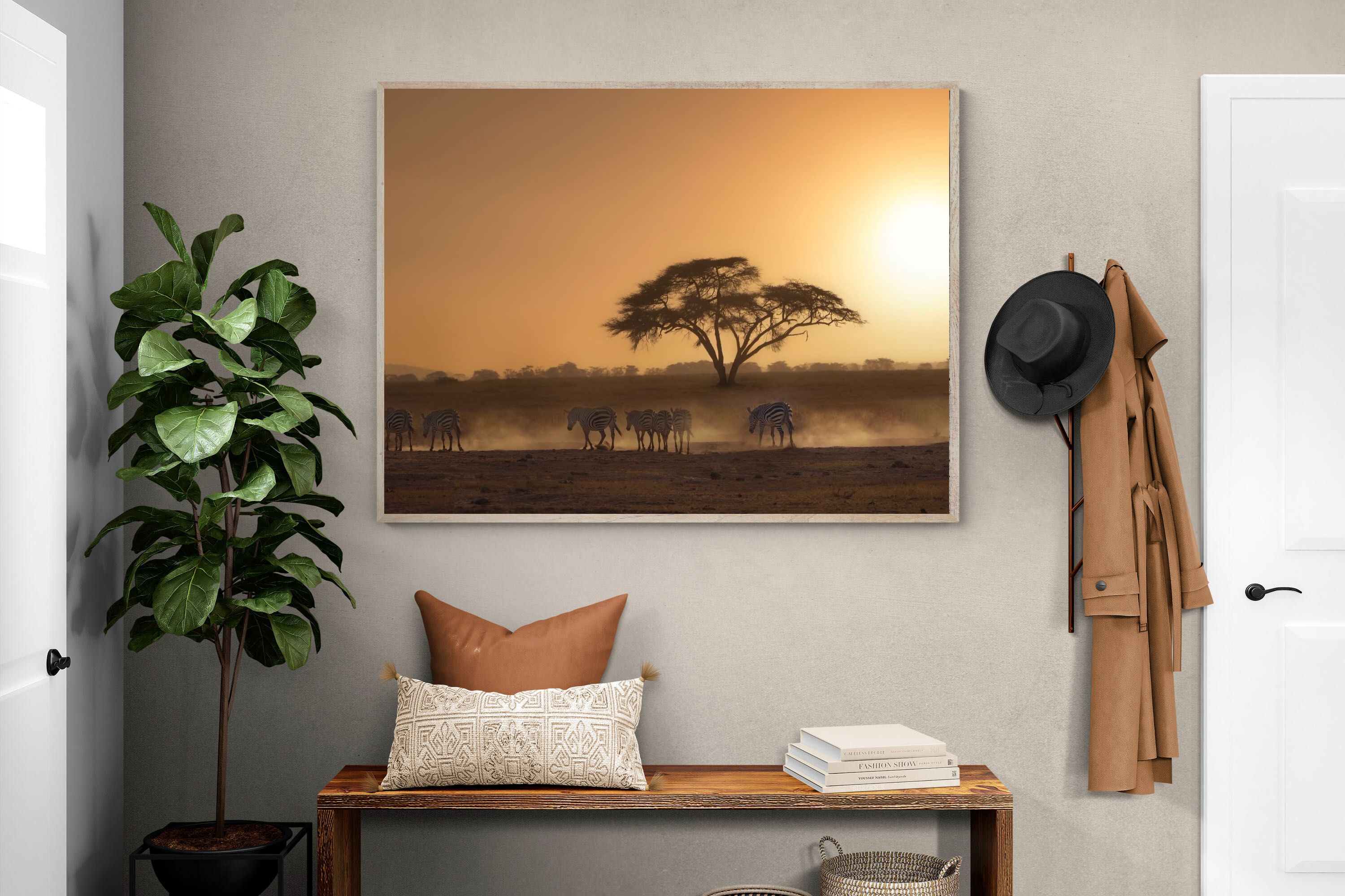 Pixalot Zebra at Dusk