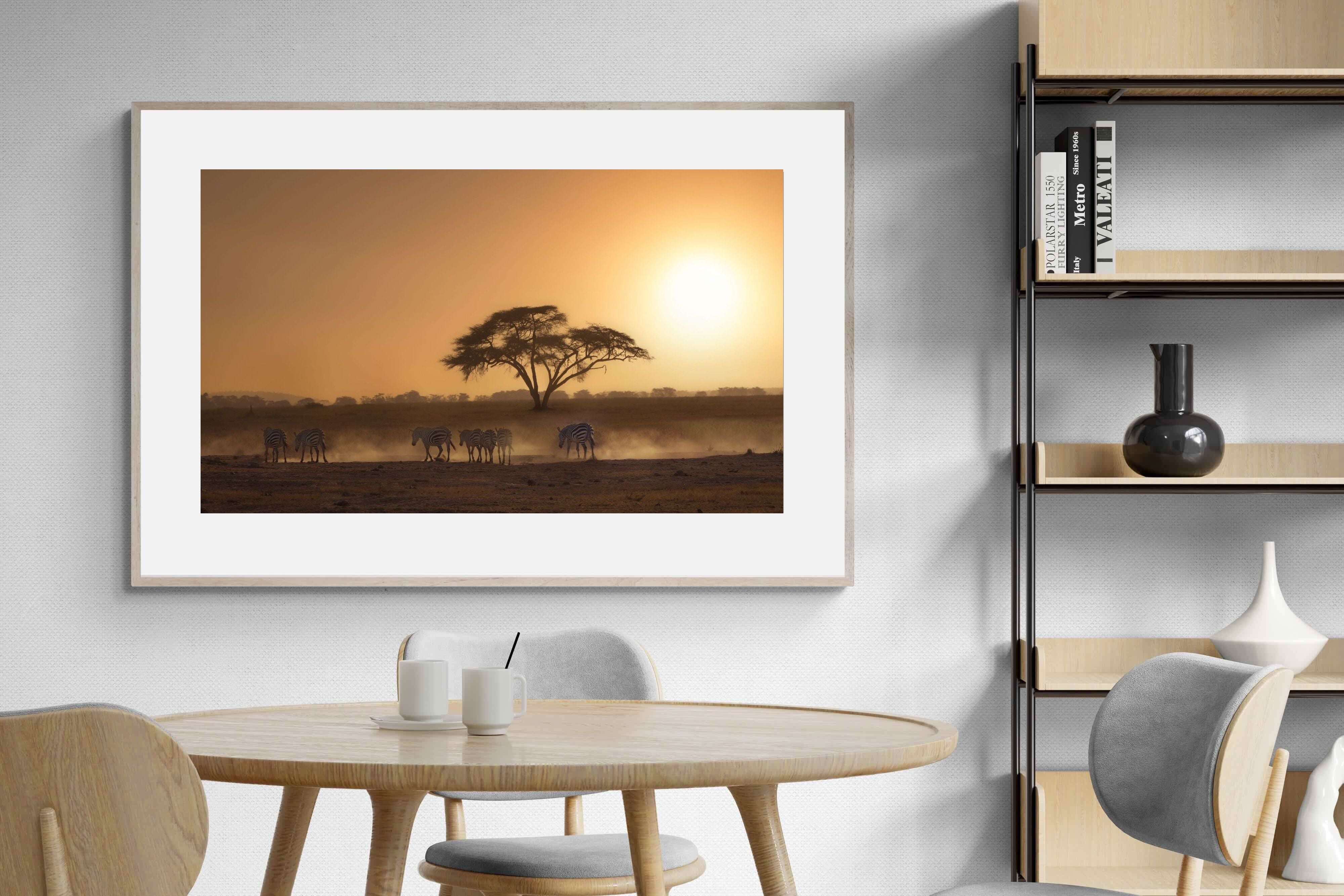 Pixalot Zebra at Dusk