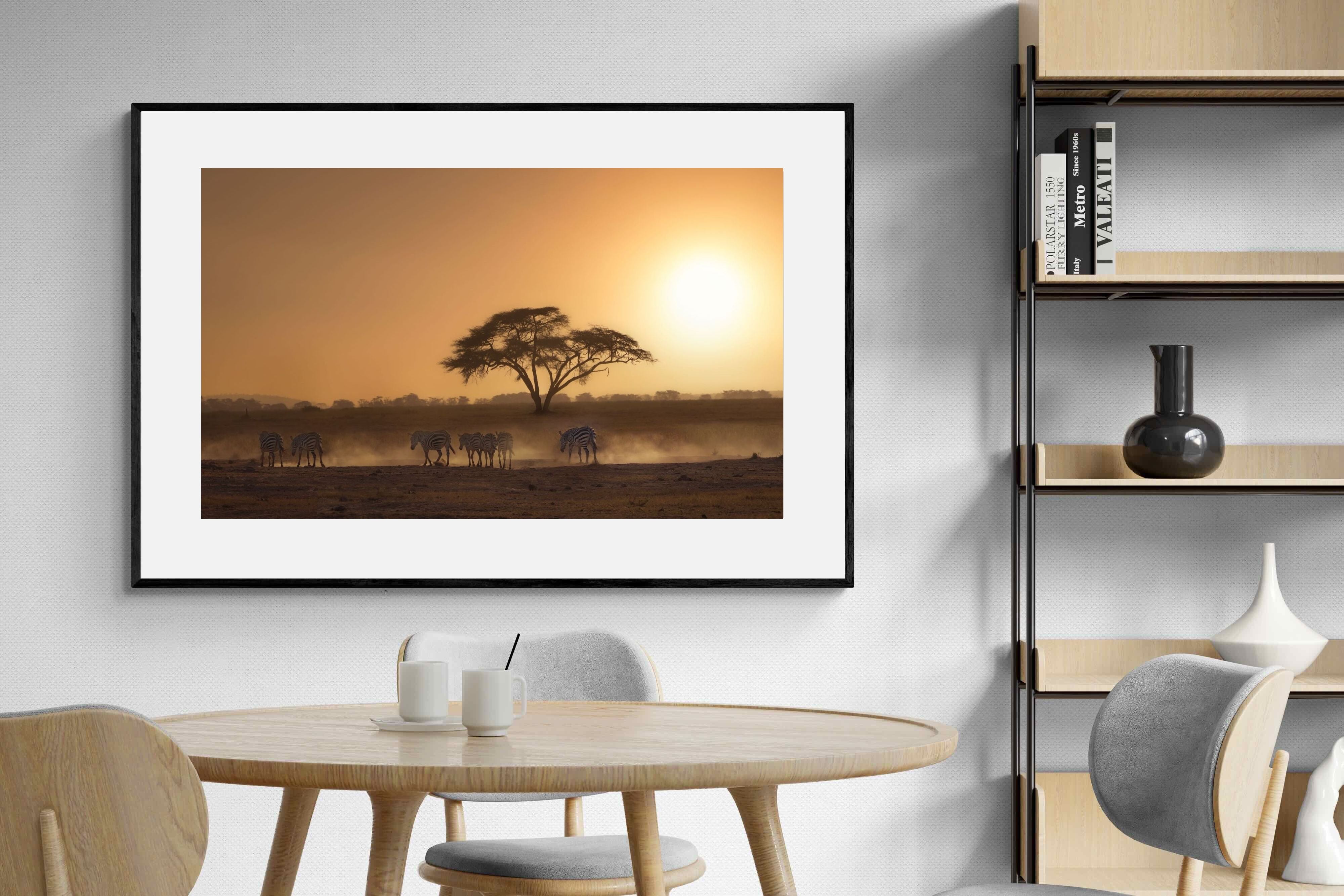 Pixalot Zebra at Dusk