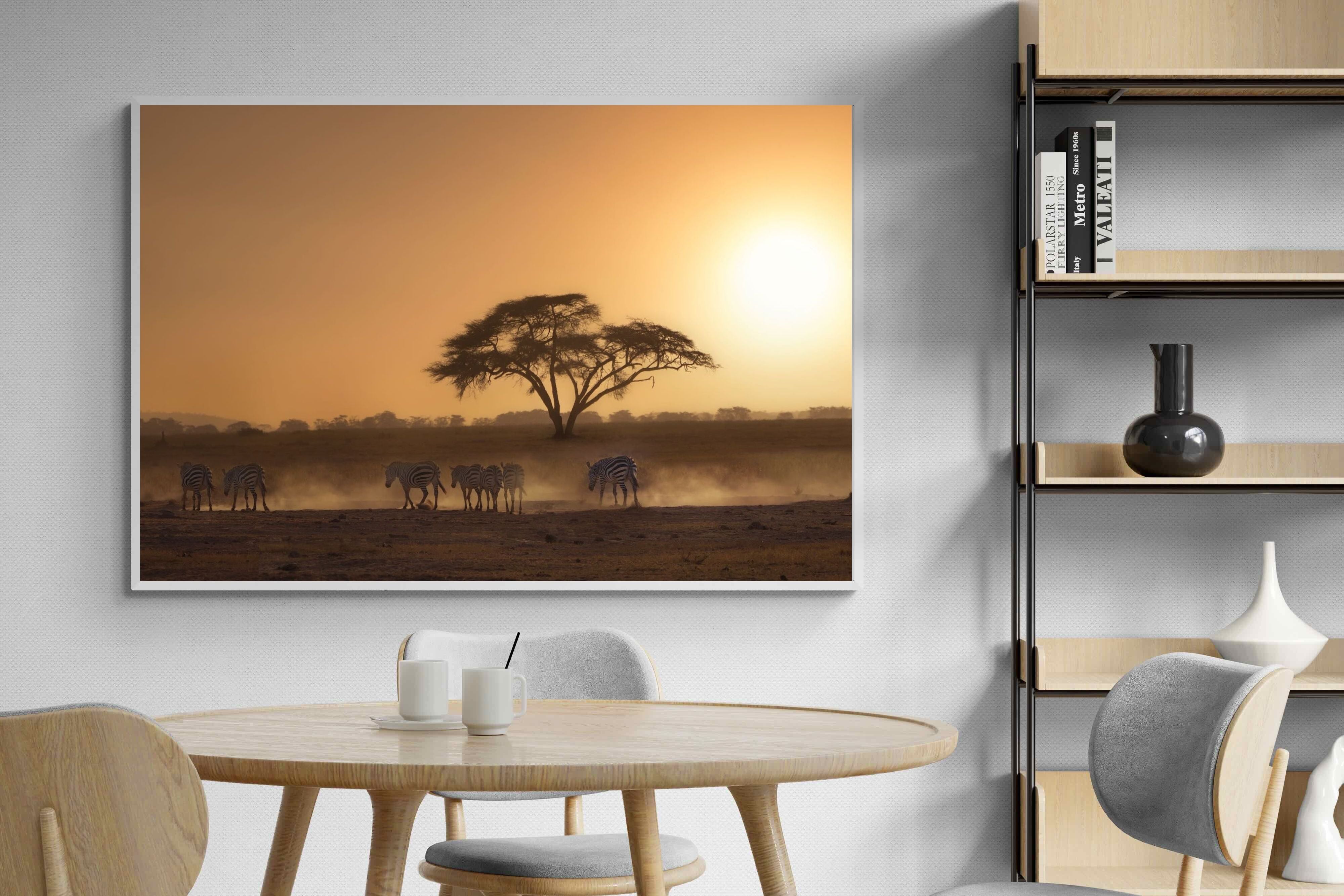 Pixalot Zebra at Dusk