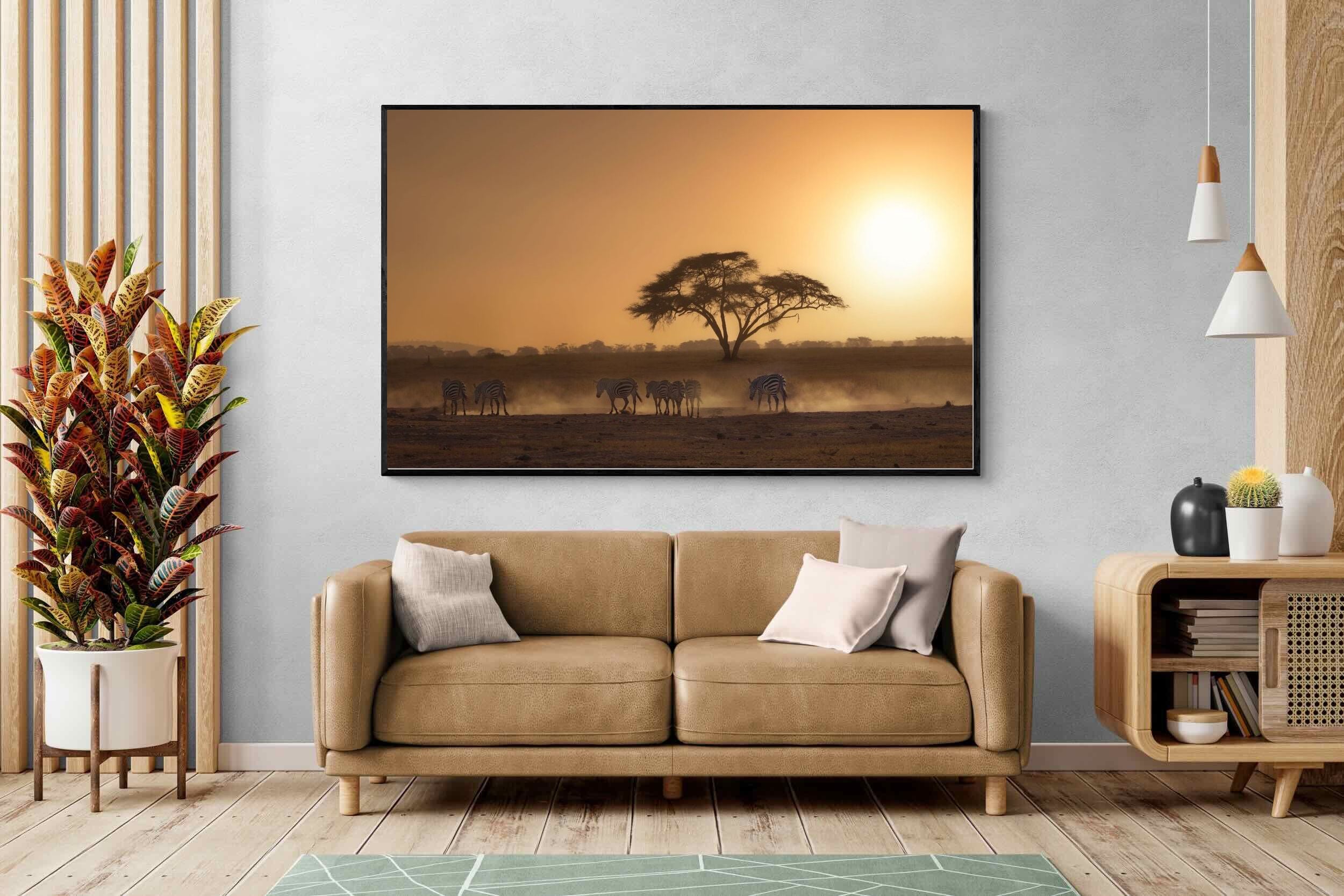 Pixalot Zebra at Dusk