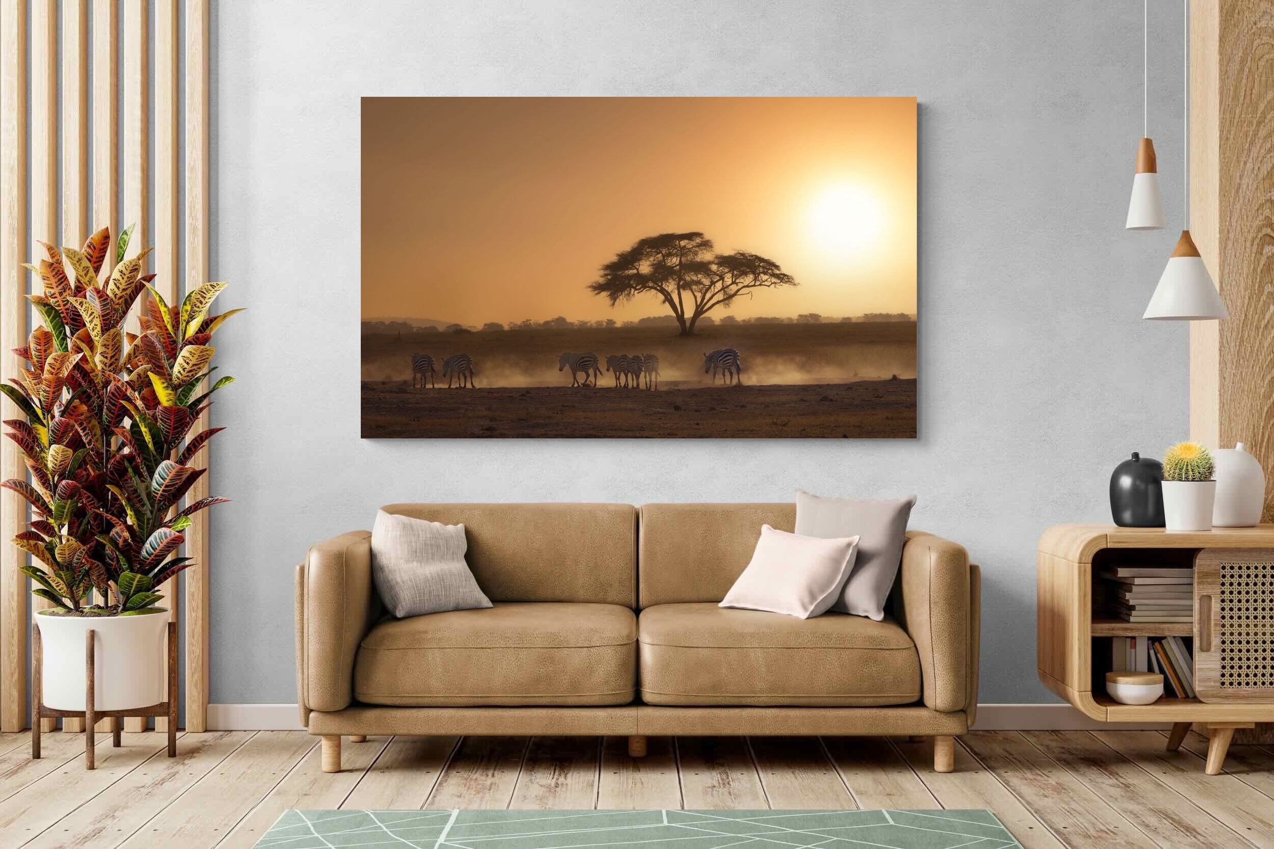 Pixalot Zebra at Dusk