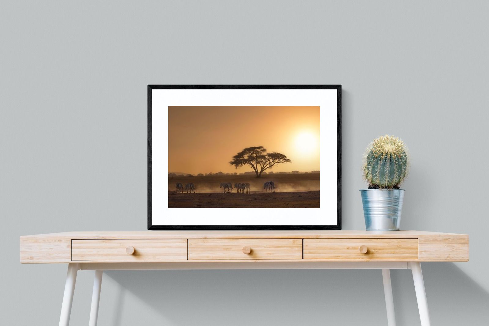 Pixalot Zebra at Dusk