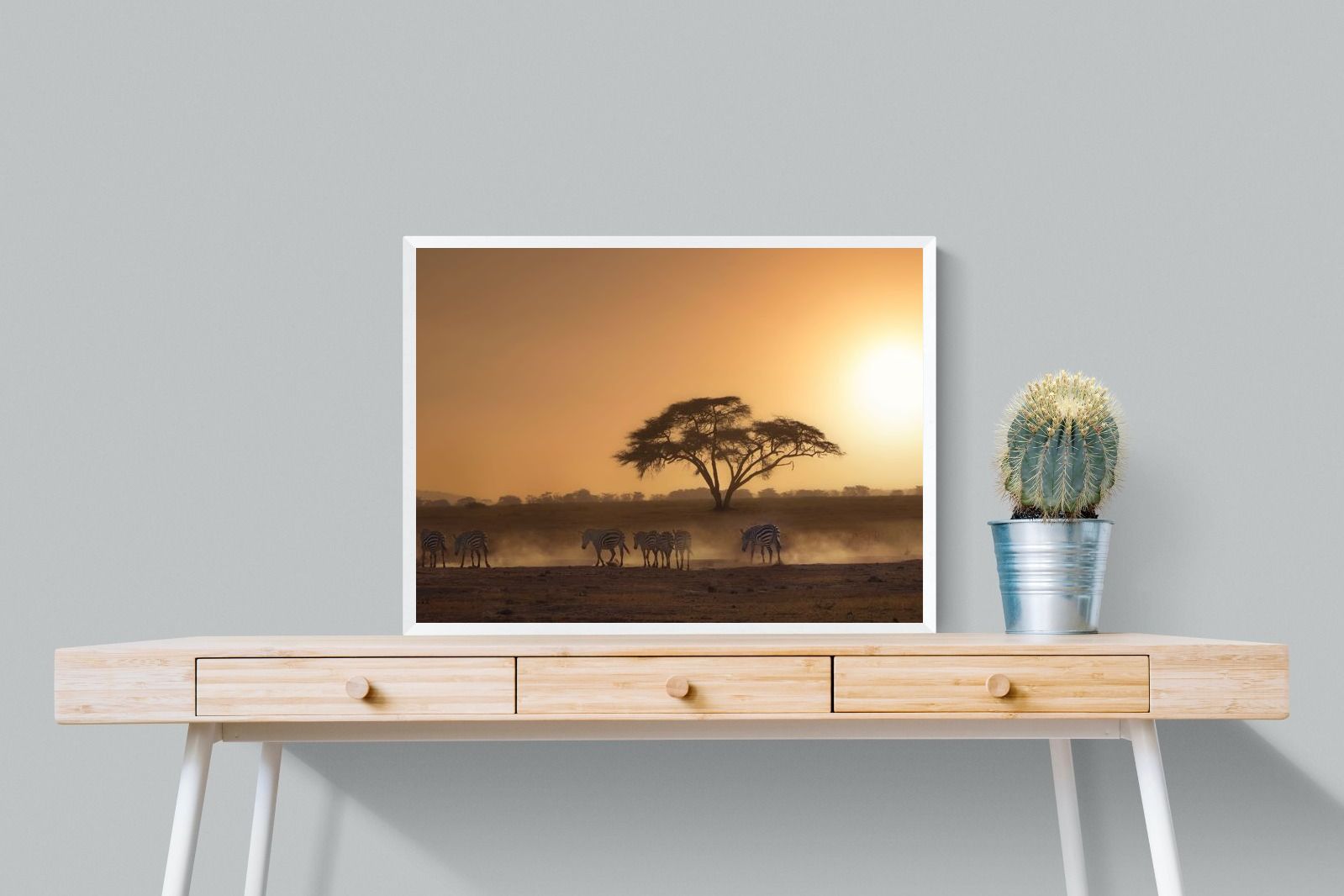 Pixalot Zebra at Dusk