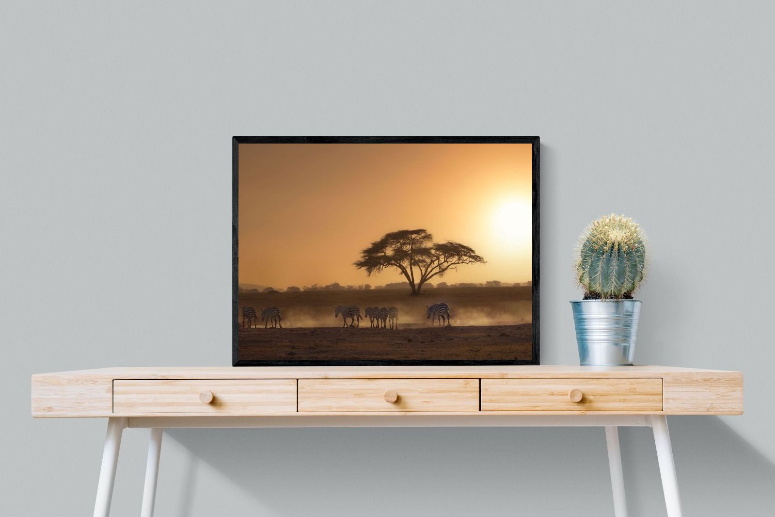 Pixalot Zebra at Dusk