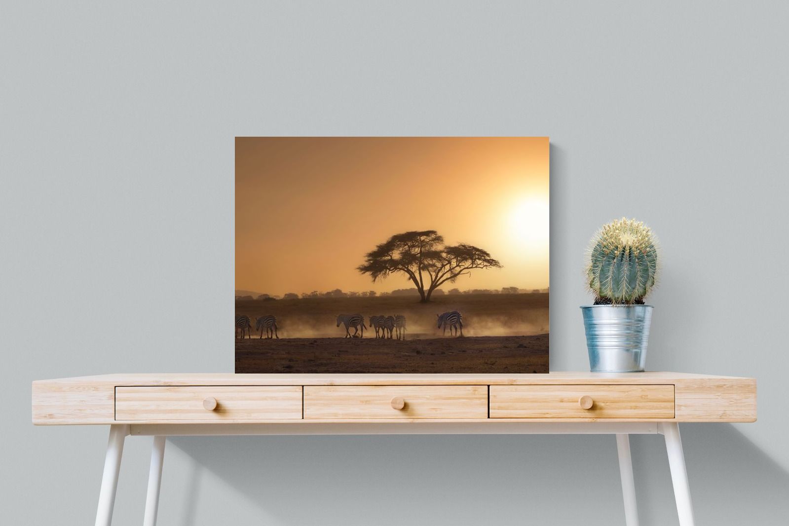 Pixalot Zebra at Dusk