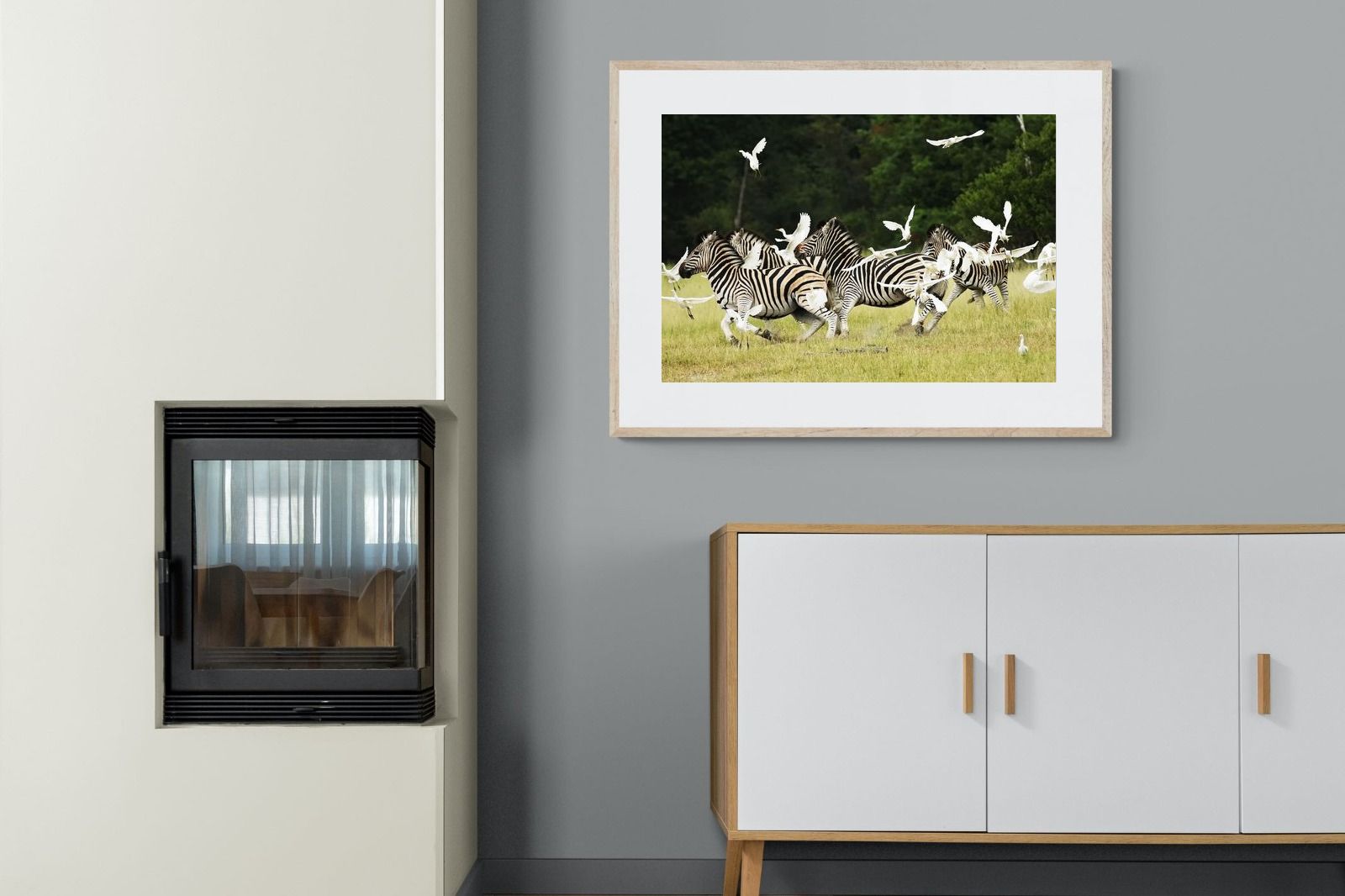 Pixalot Zebra & Herons (colour)