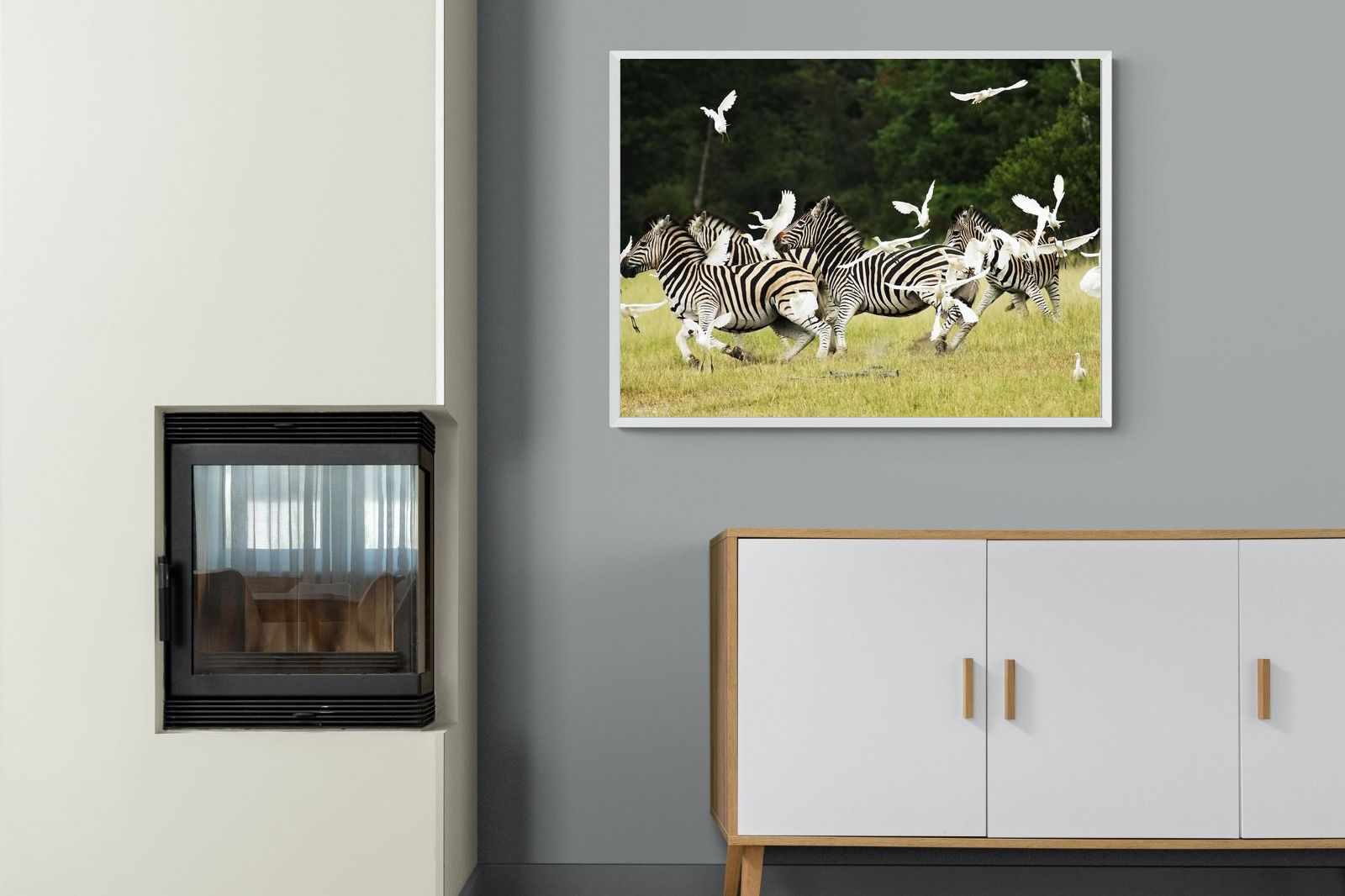 Pixalot Zebra & Herons (colour)