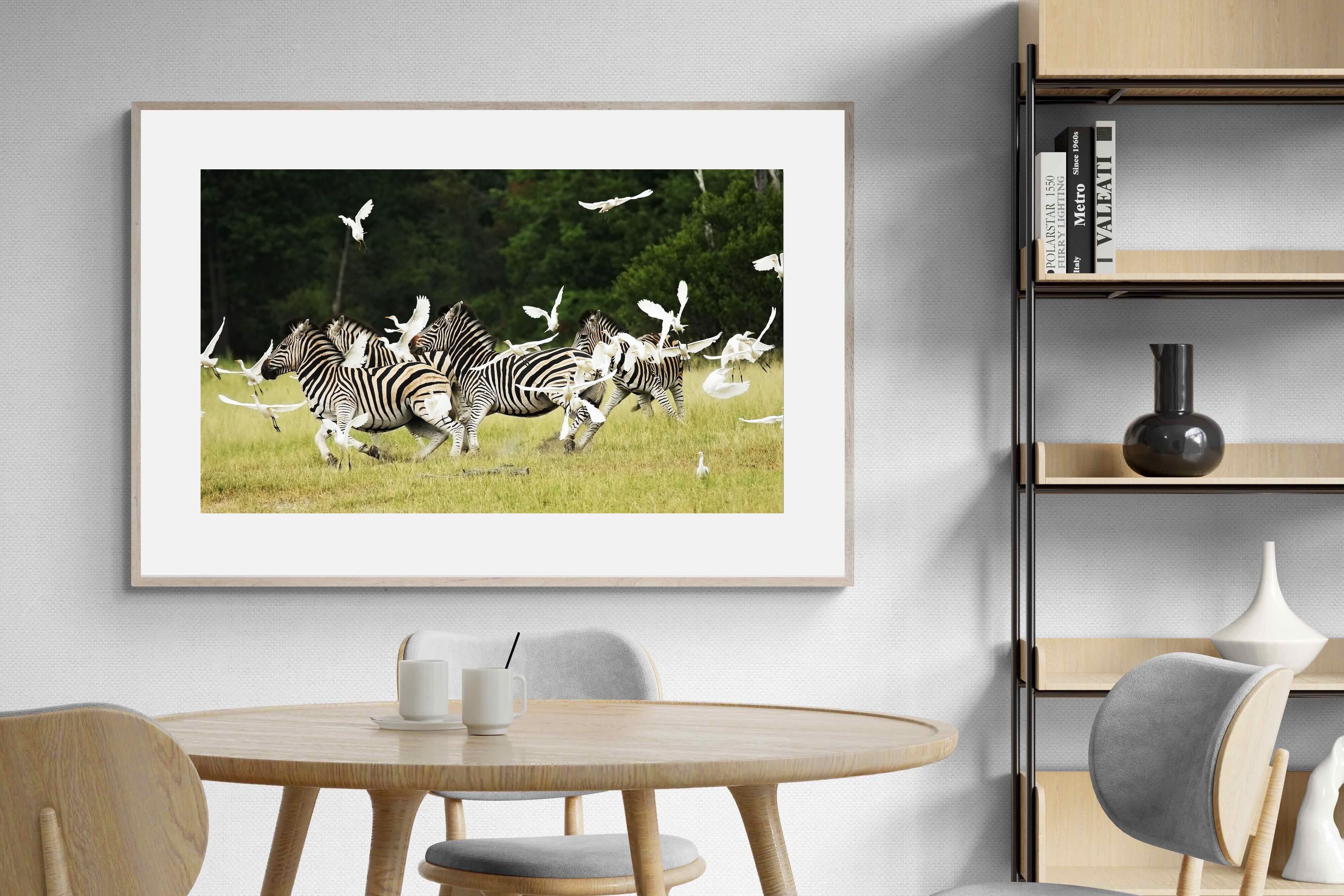 Pixalot Zebra & Herons (colour)