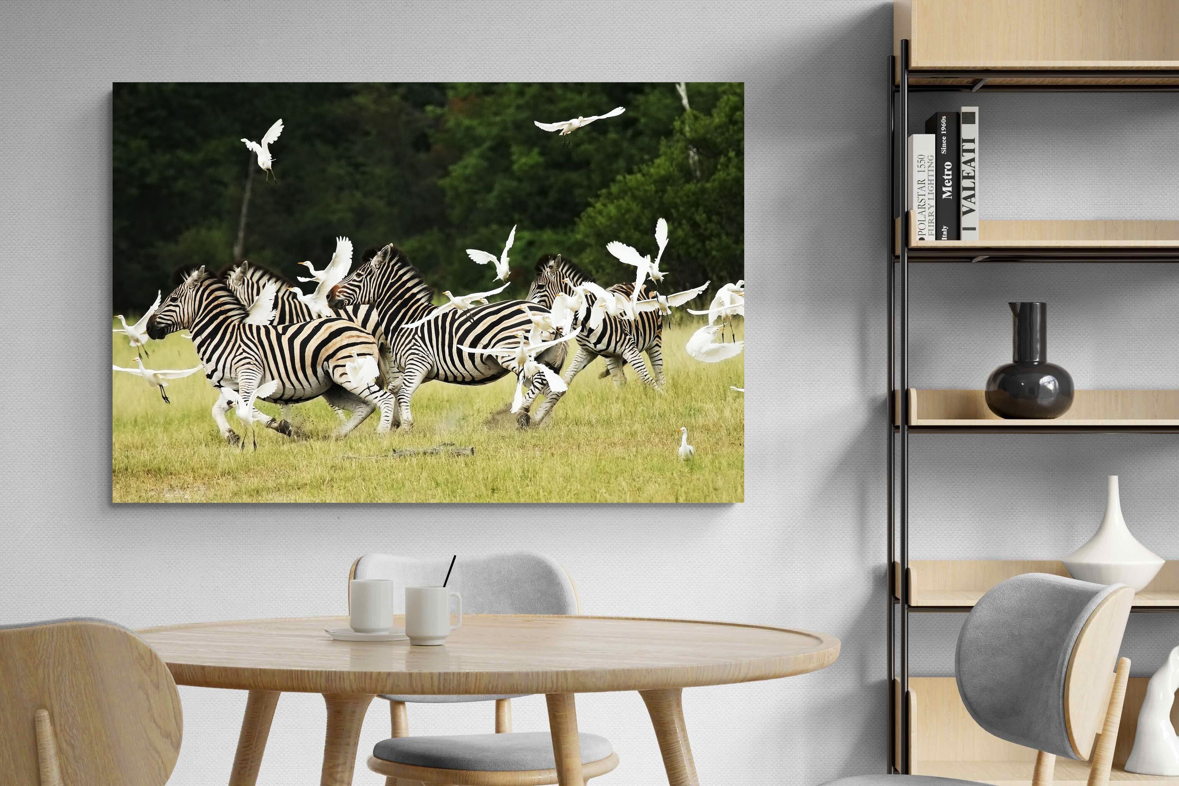Pixalot Zebra & Herons (colour)