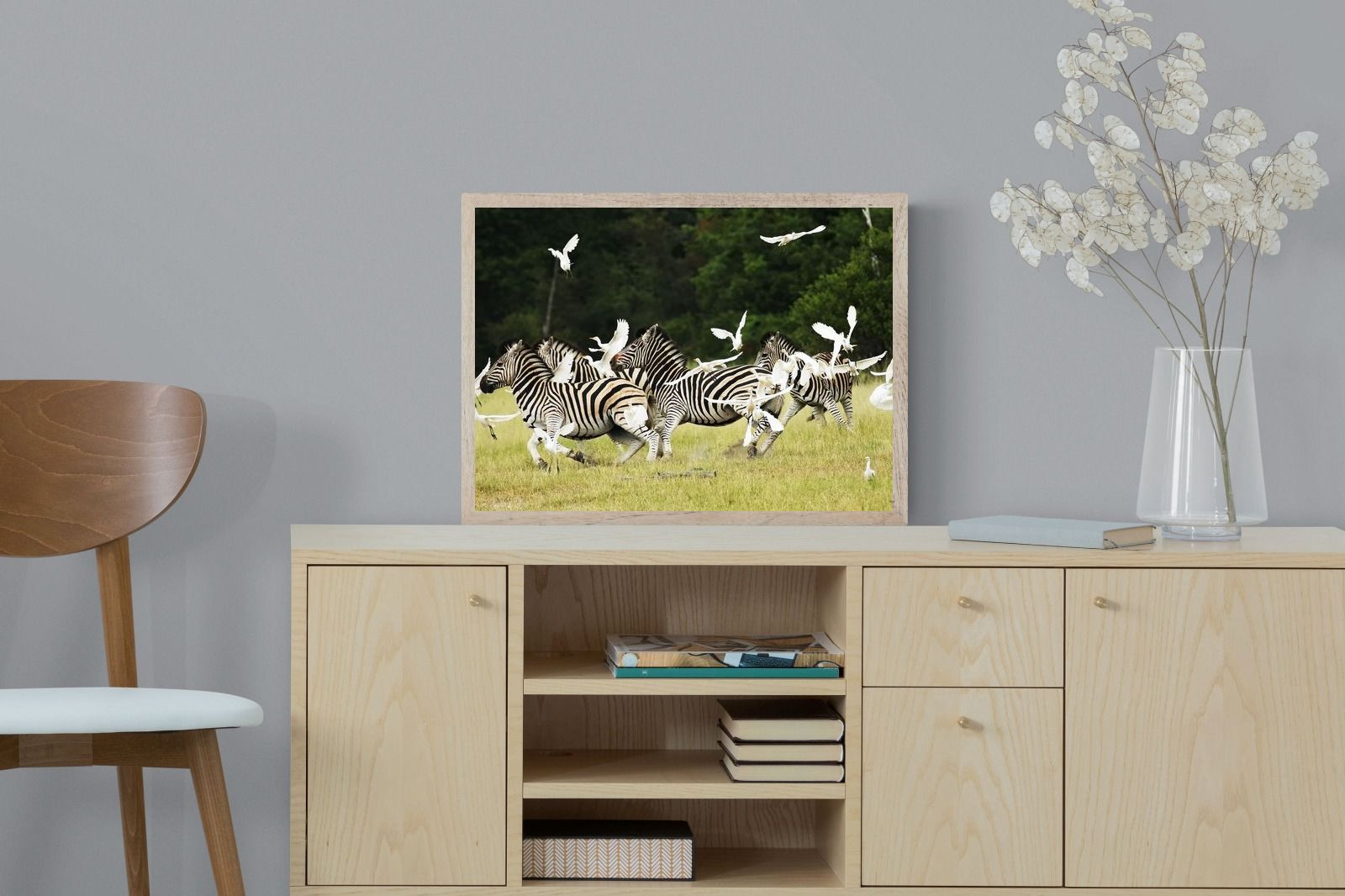 Pixalot Zebra & Herons (colour)