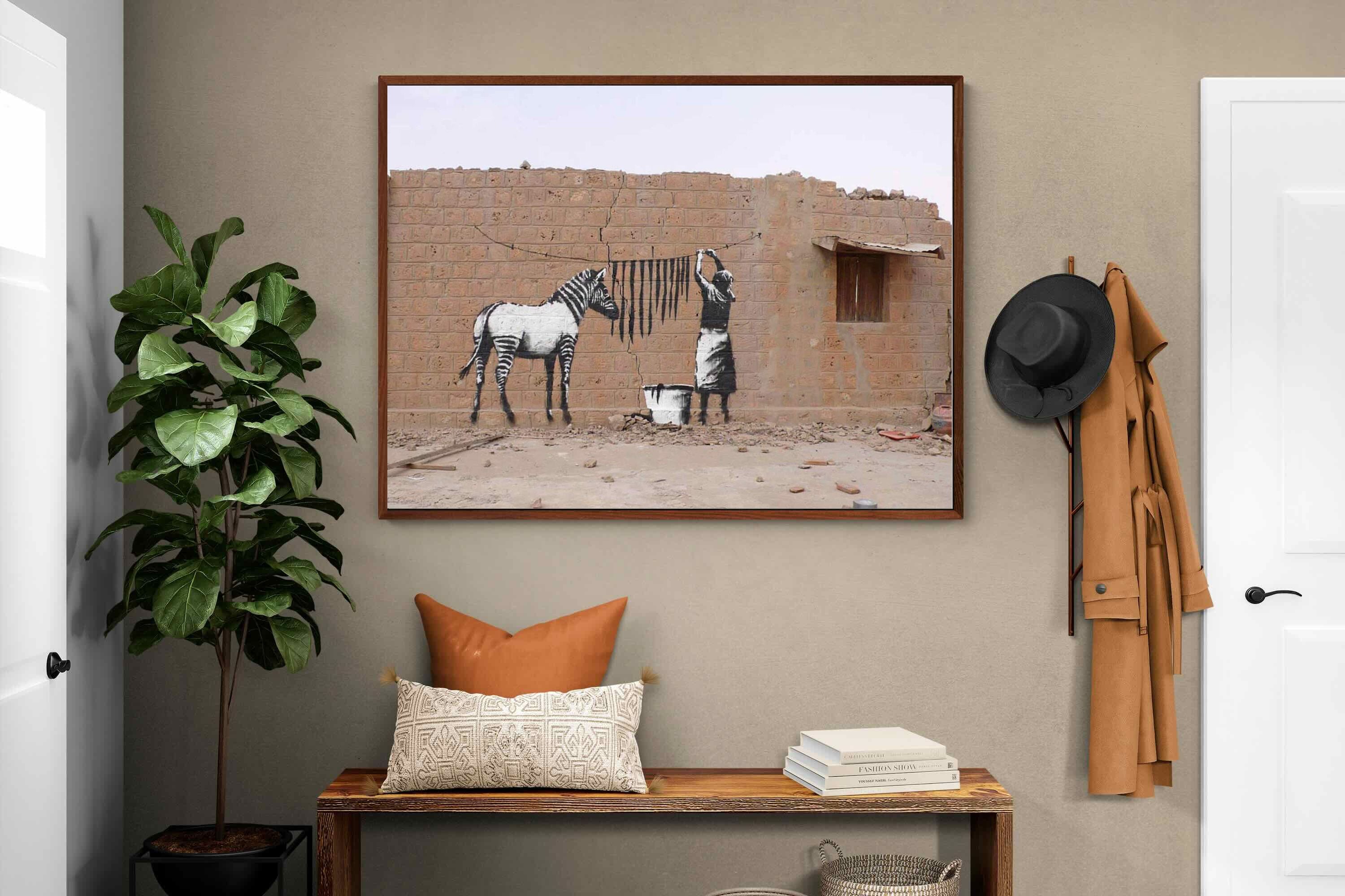 Pixalot Zebra Washing Line