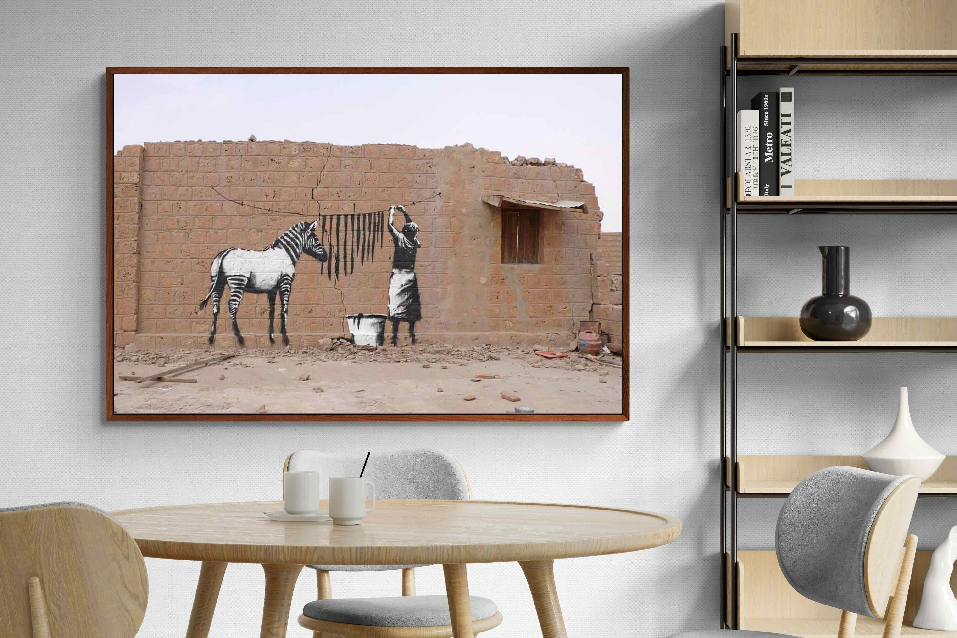 Pixalot Zebra Washing Line