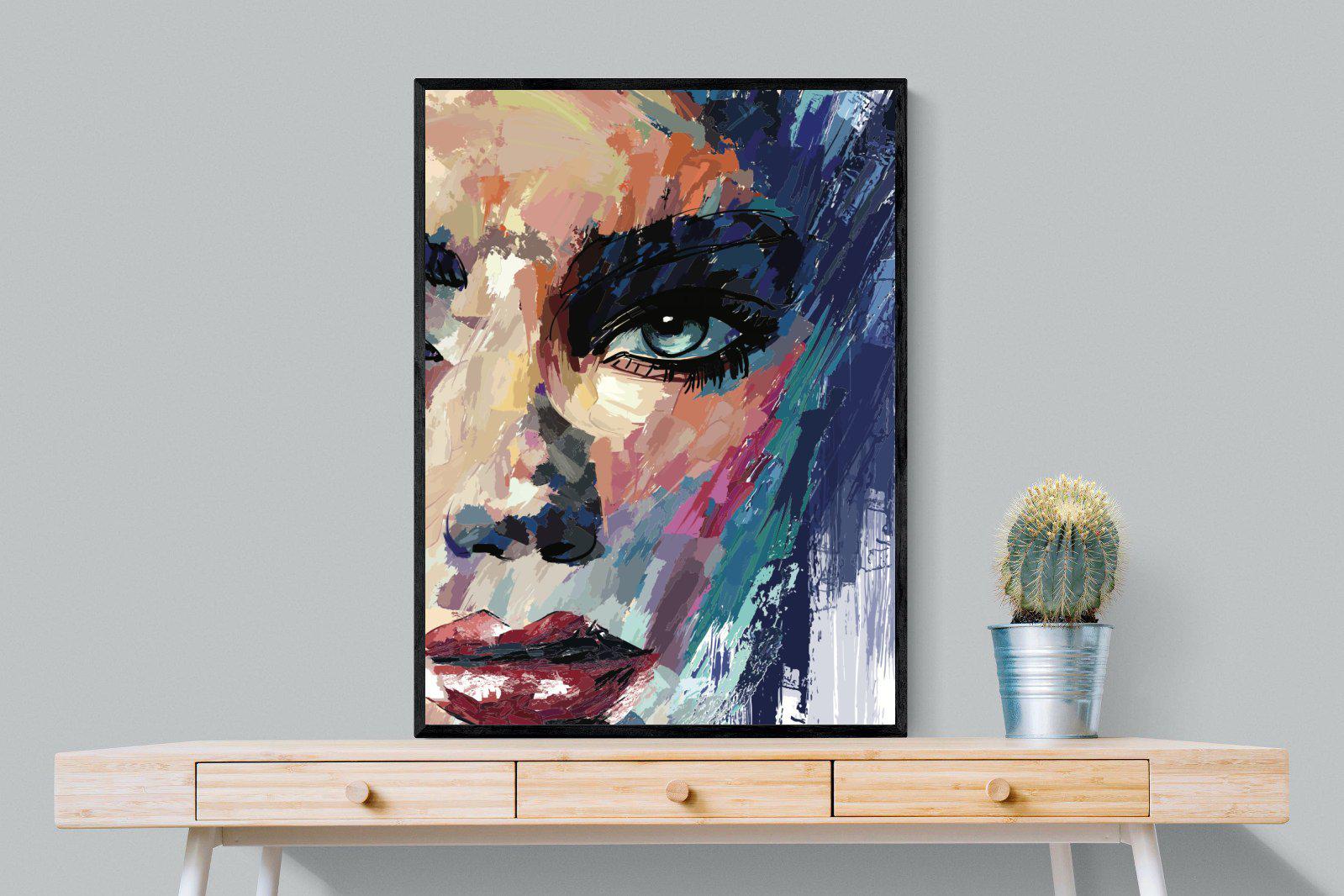 Abigail's Wish-Wall_Art-75 x 100cm-Mounted Canvas-Black-Pixalot