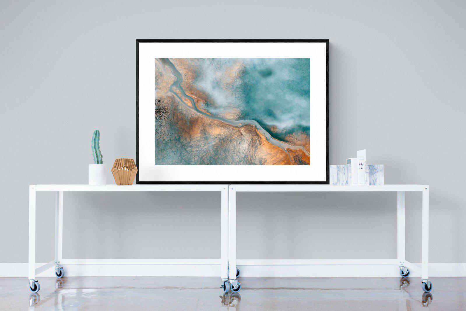 Art By Nature-Wall_Art-120 x 90cm-Framed Print-Black-Pixalot