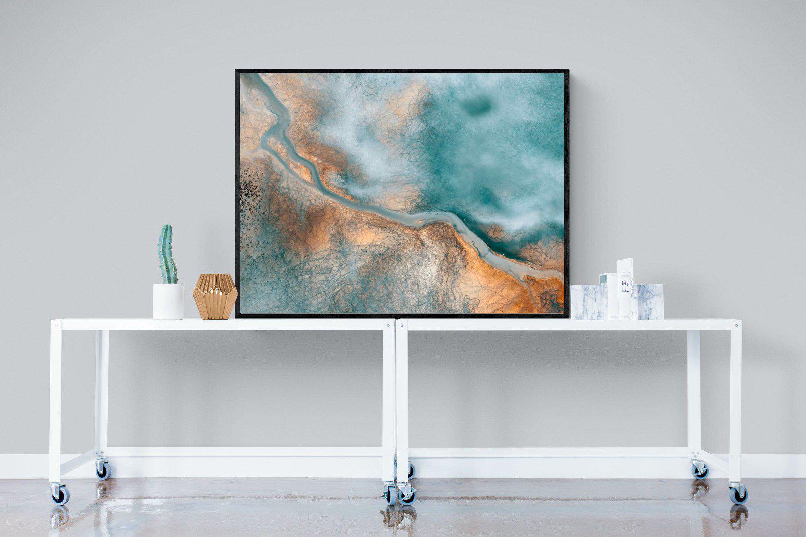 Art By Nature-Wall_Art-120 x 90cm-Mounted Canvas-Black-Pixalot