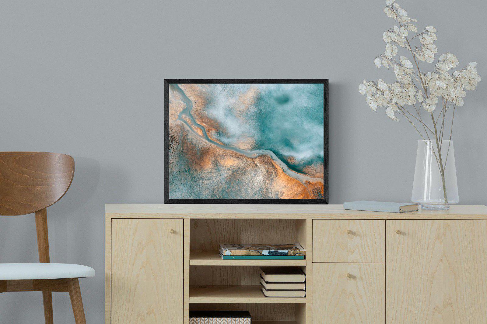 Art By Nature-Wall_Art-60 x 45cm-Mounted Canvas-Black-Pixalot