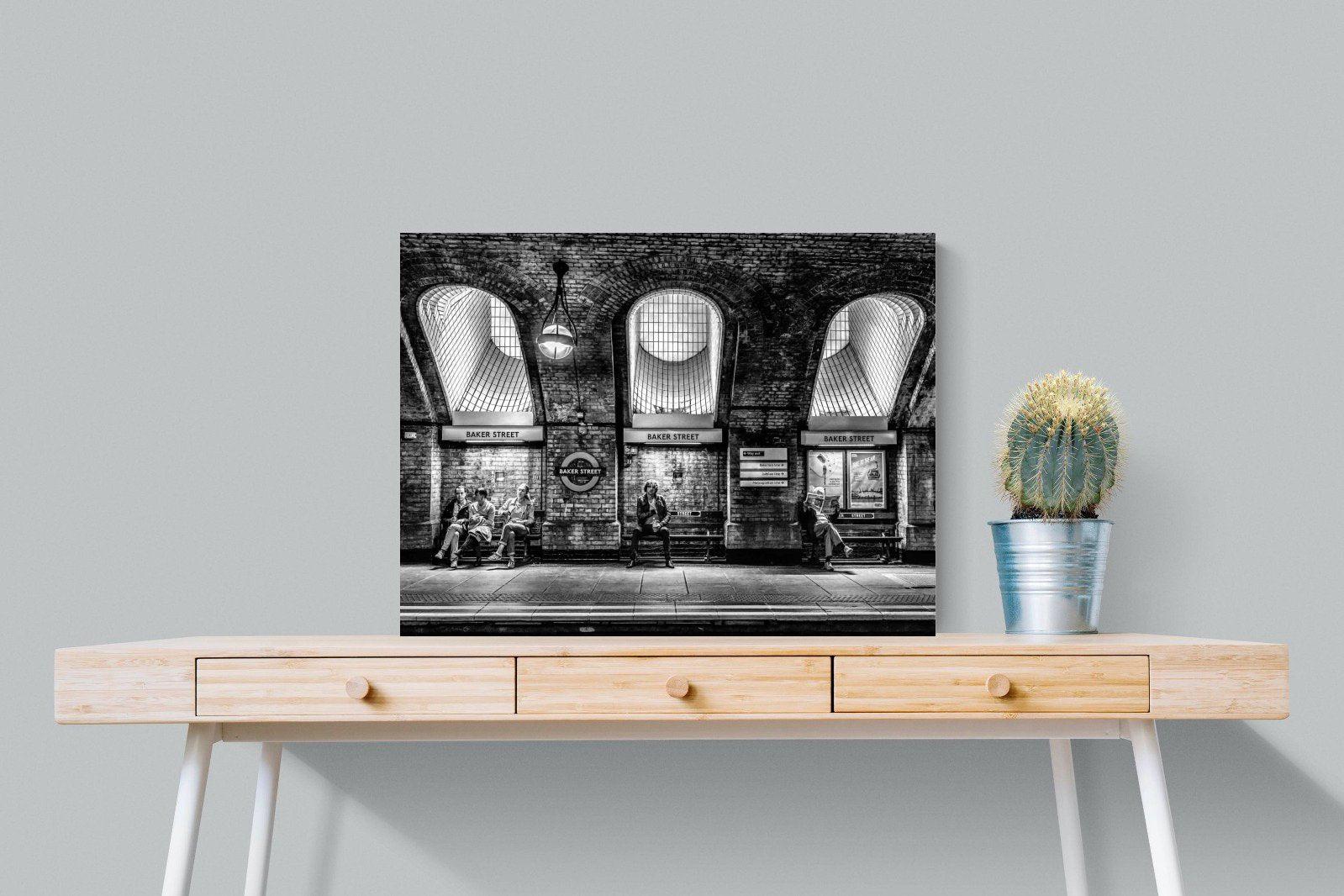 Baker Street-Wall_Art-80 x 60cm-Mounted Canvas-No Frame-Pixalot