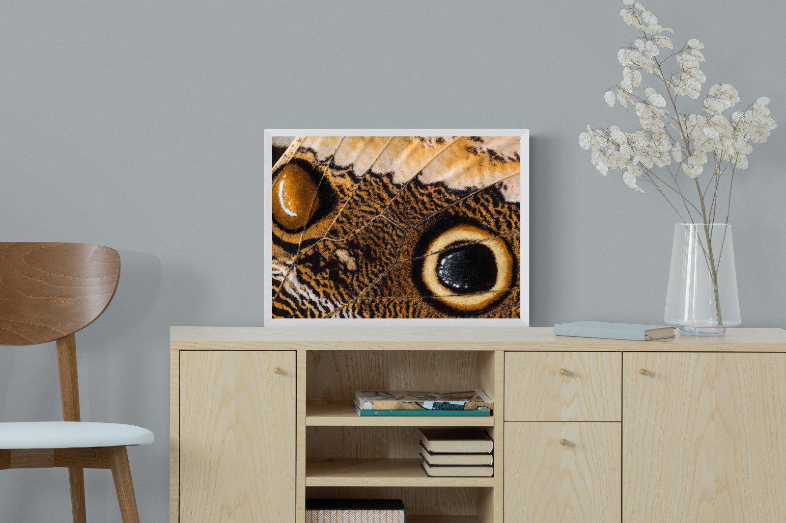 Butterly Wings-Wall_Art-60 x 45cm-Mounted Canvas-White-Pixalot