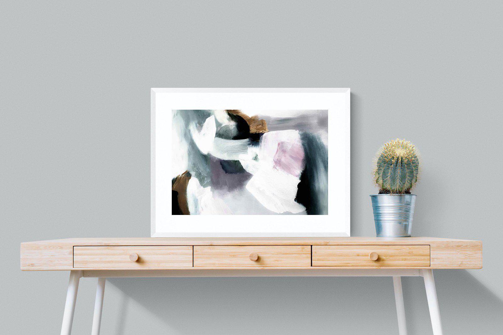 Changing Seasons #2-Wall_Art-80 x 60cm-Framed Print-White-Pixalot