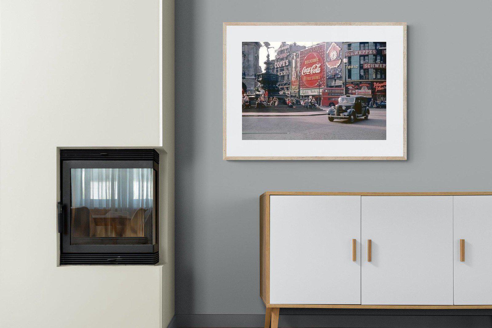 Coca-Cola-Wall_Art-100 x 75cm-Framed Print-Wood-Pixalot