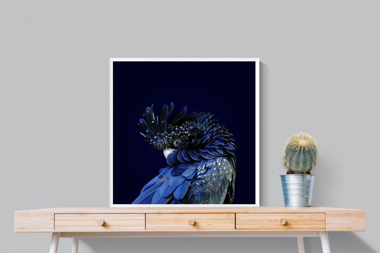 Cockatoo-Wall_Art-80 x 80cm-Mounted Canvas-White-Pixalot