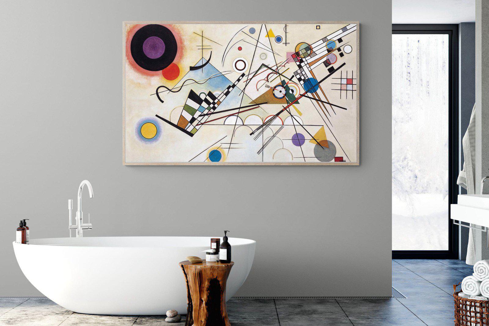 Composition VIII-Wall_Art-180 x 110cm-Mounted Canvas-Wood-Pixalot
