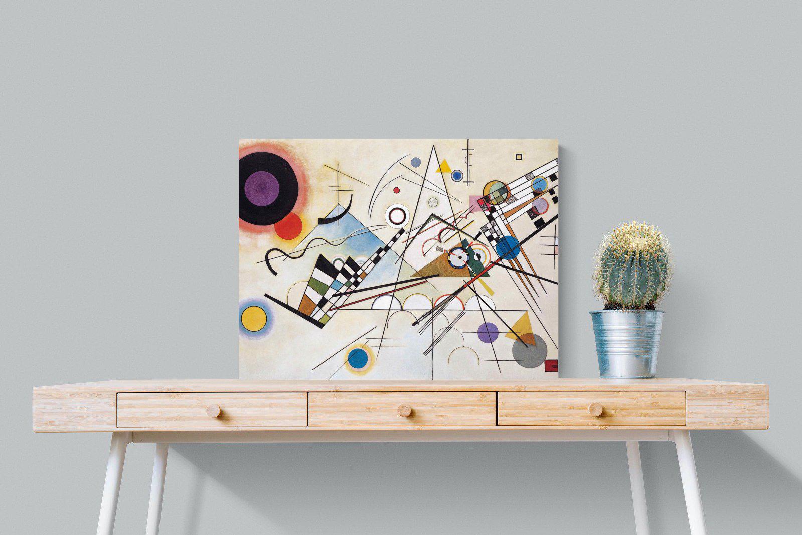 Composition VIII-Wall_Art-80 x 60cm-Mounted Canvas-No Frame-Pixalot