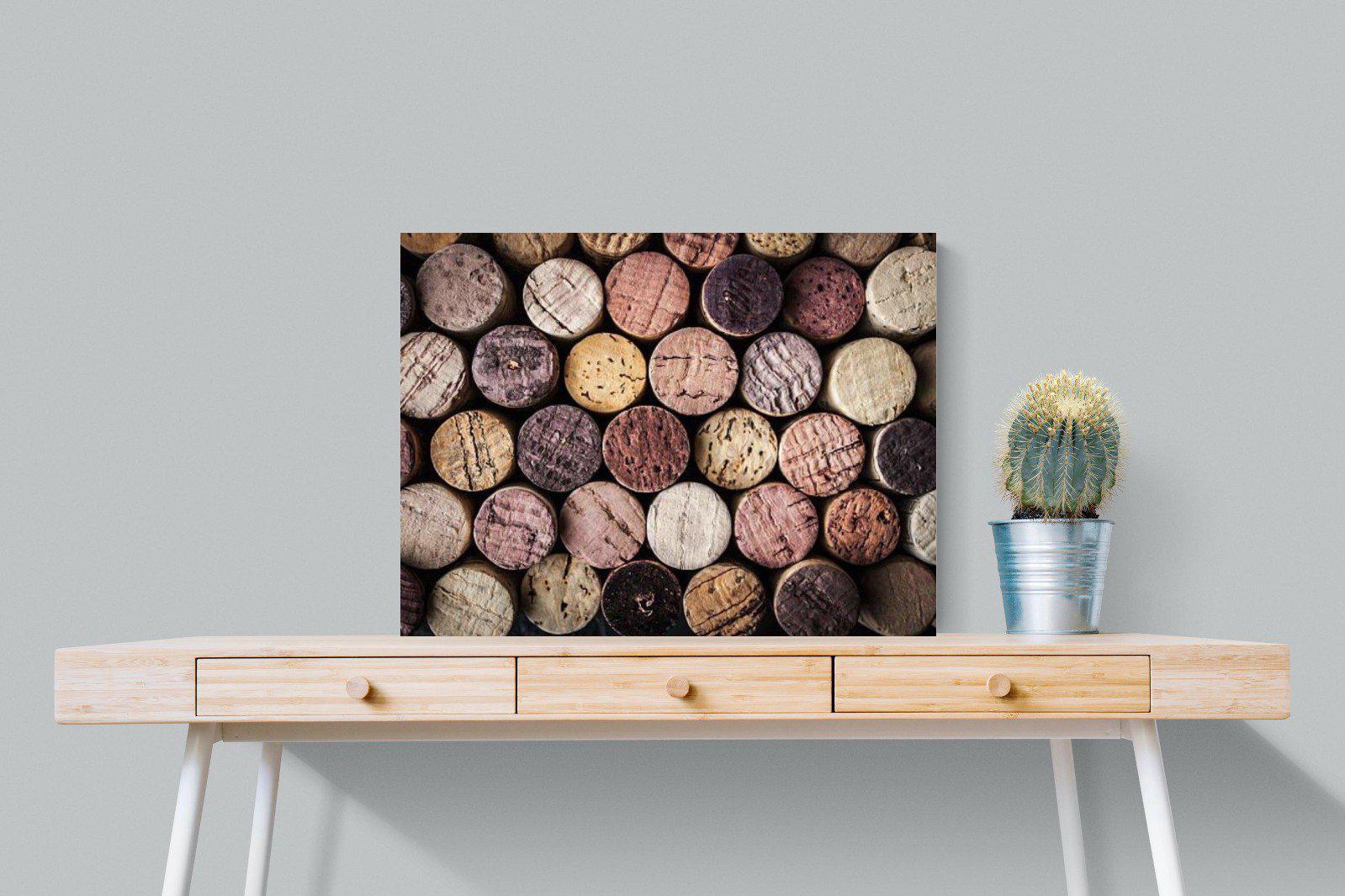 Corked-Wall_Art-80 x 60cm-Mounted Canvas-No Frame-Pixalot