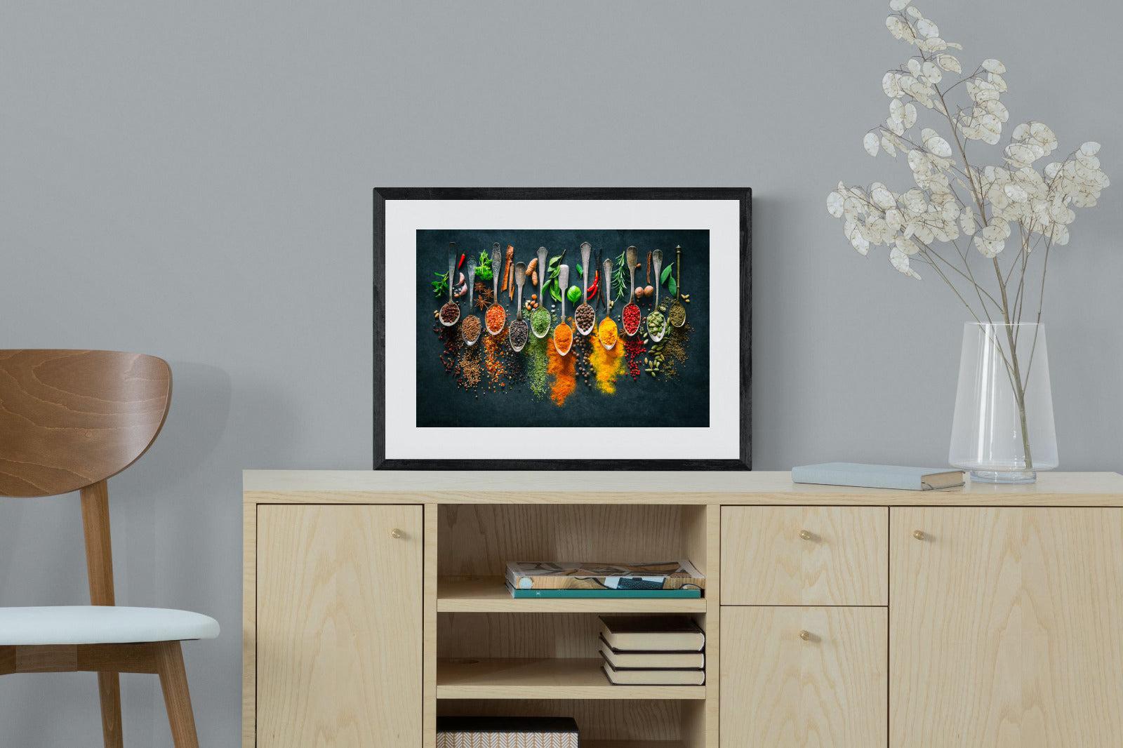 Culinary-Wall_Art-60 x 45cm-Framed Print-Black-Pixalot