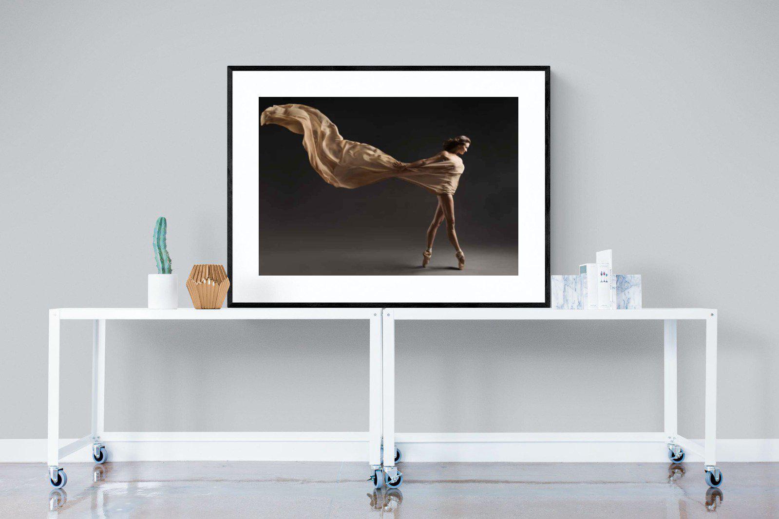 Dancing in the Dark-Wall_Art-120 x 90cm-Framed Print-Black-Pixalot
