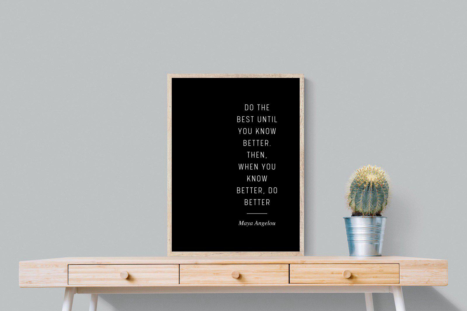Do Better-Wall_Art-60 x 80cm-Mounted Canvas-Wood-Pixalot