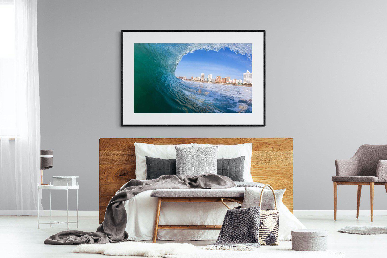 Durban-Wall_Art-150 x 100cm-Framed Print-Black-Pixalot